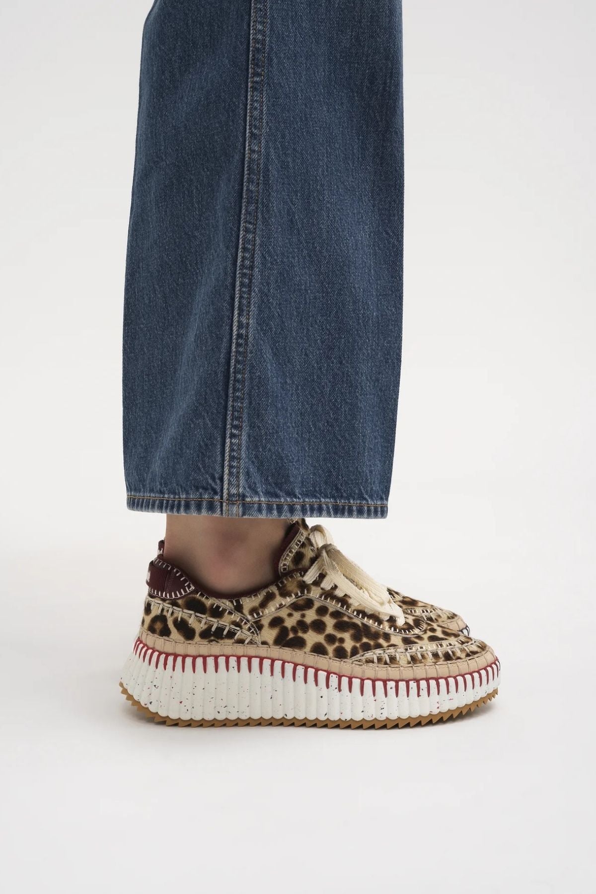 Chloé Nama Sneaker - Jungle Brown