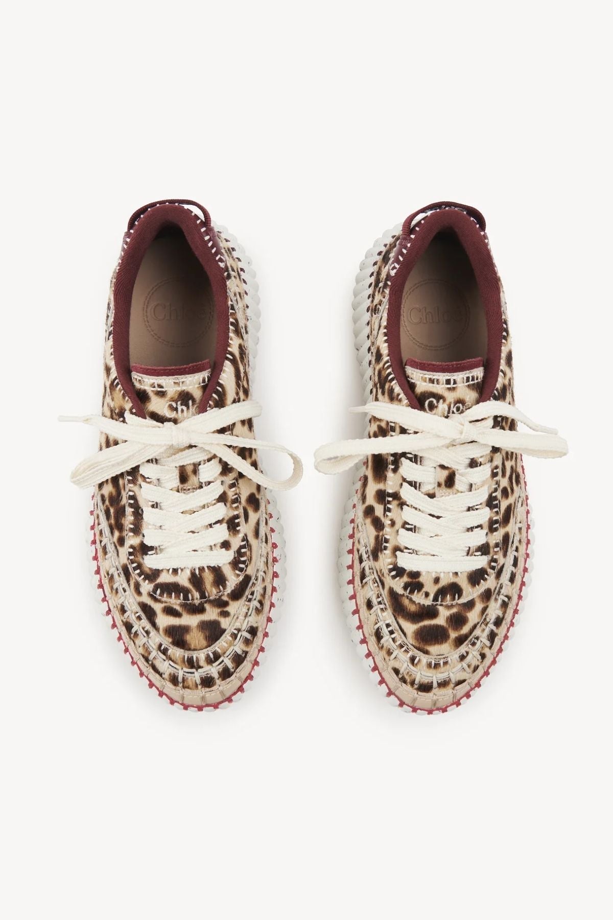 Chloé Nama Sneaker - Jungle Brown
