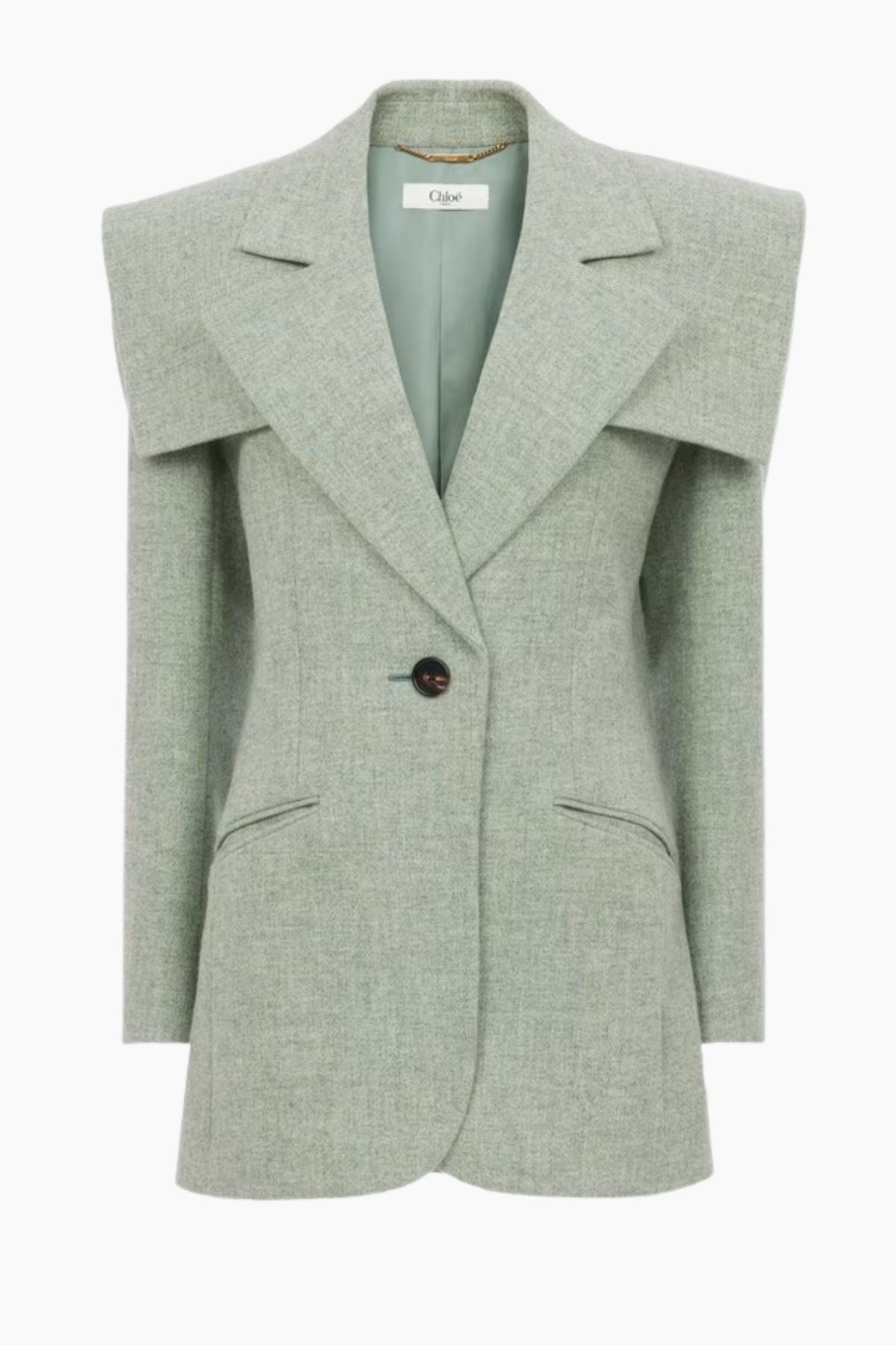 Chloé Runway Blazer - Smoggy Green