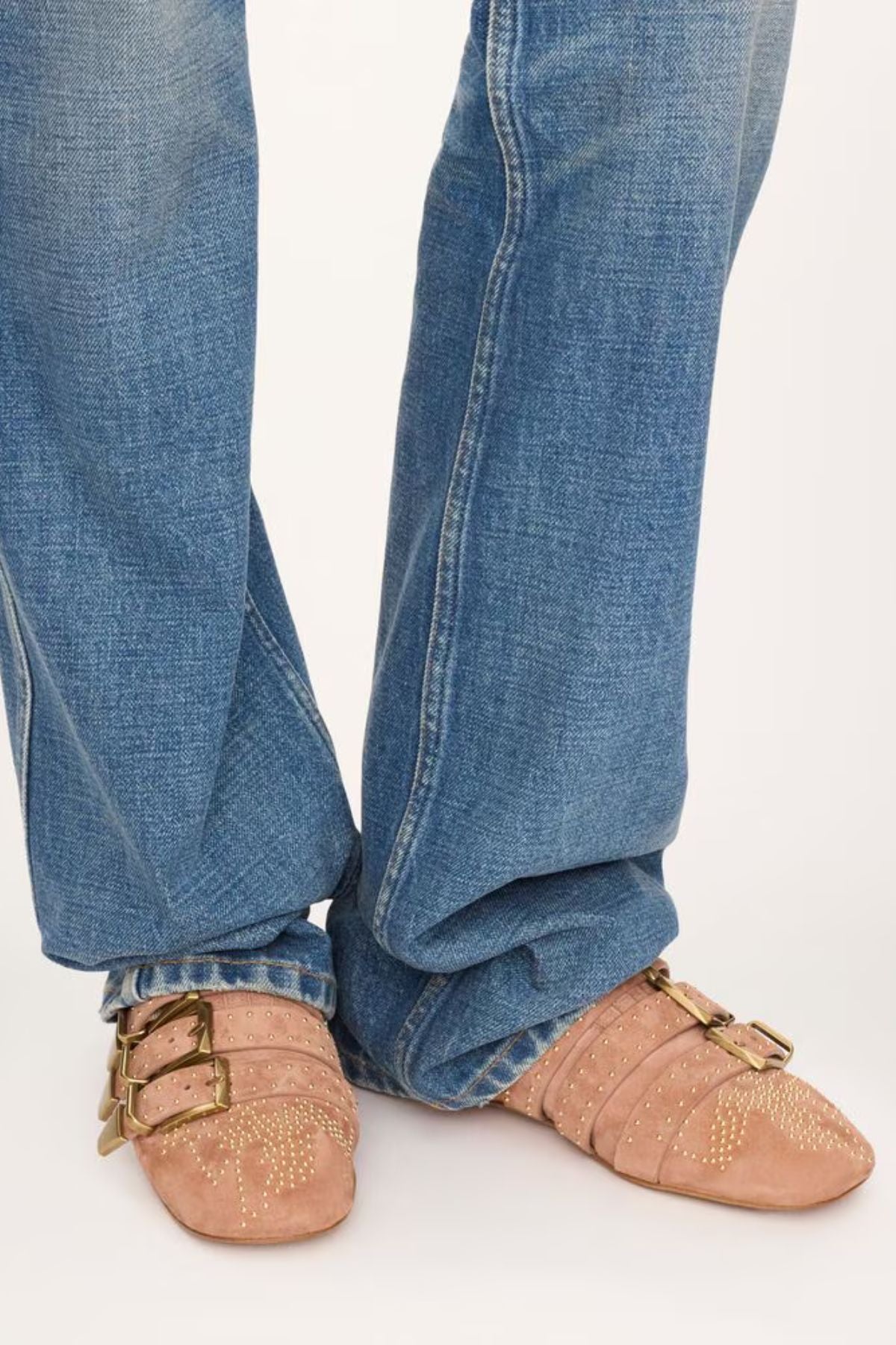 Chloé Susanna Flats - Dusty Rose