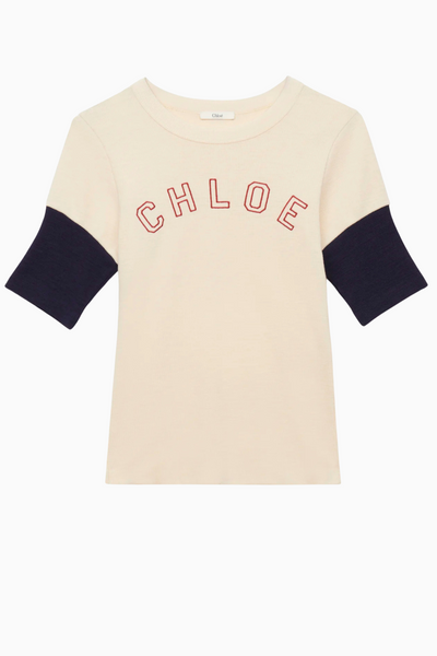 Chloé クロエ ヴィンテージ Tシャツ カットソー レトロ フランス製 XS Chloe（クロエ） Chloe Kids キッズ Tシャツ C20489 レディース