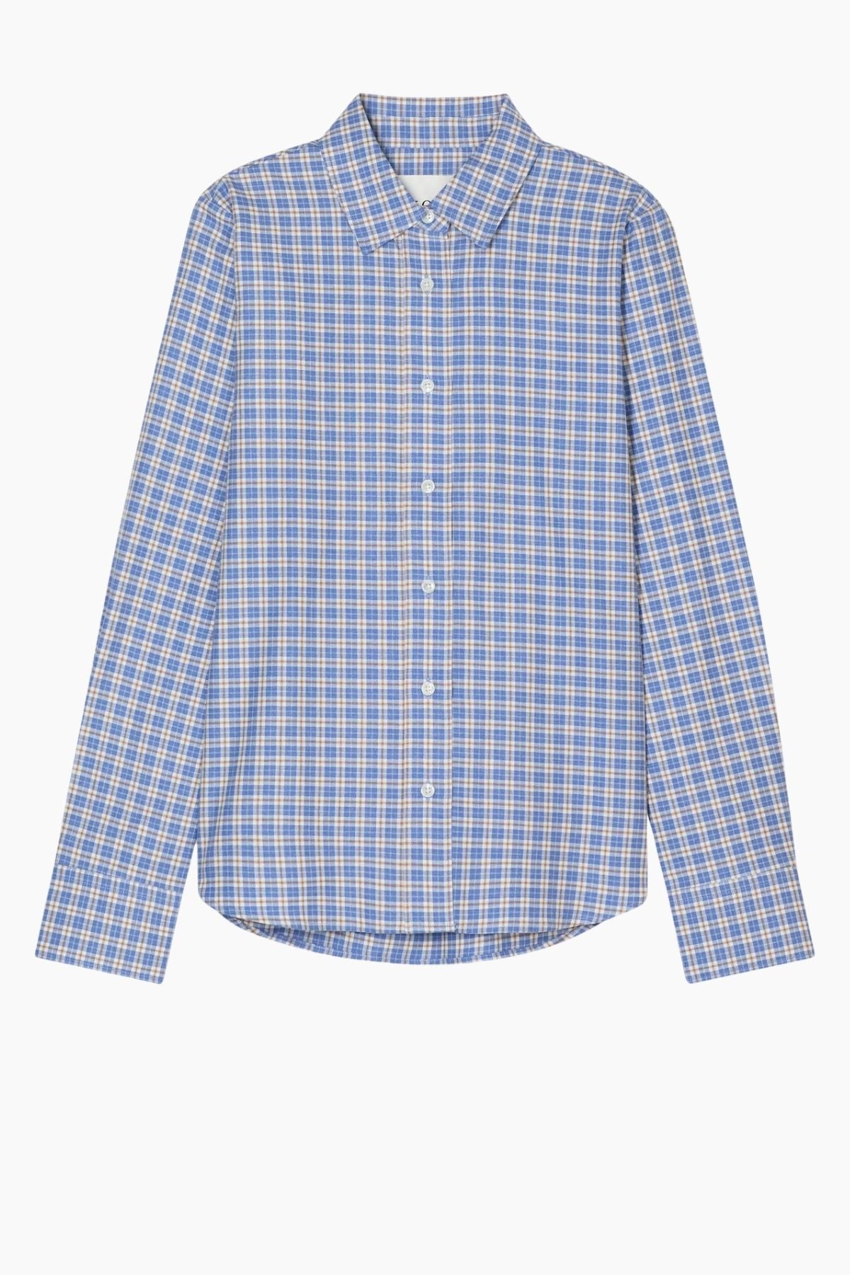 CLOSED Basic Check Shirt - Storm Blue