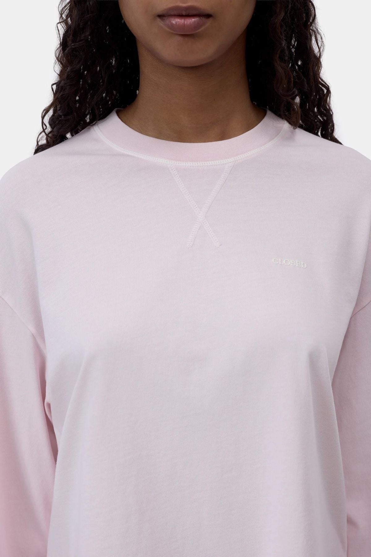 CLOSED Crew Longsleeve - Rosewater