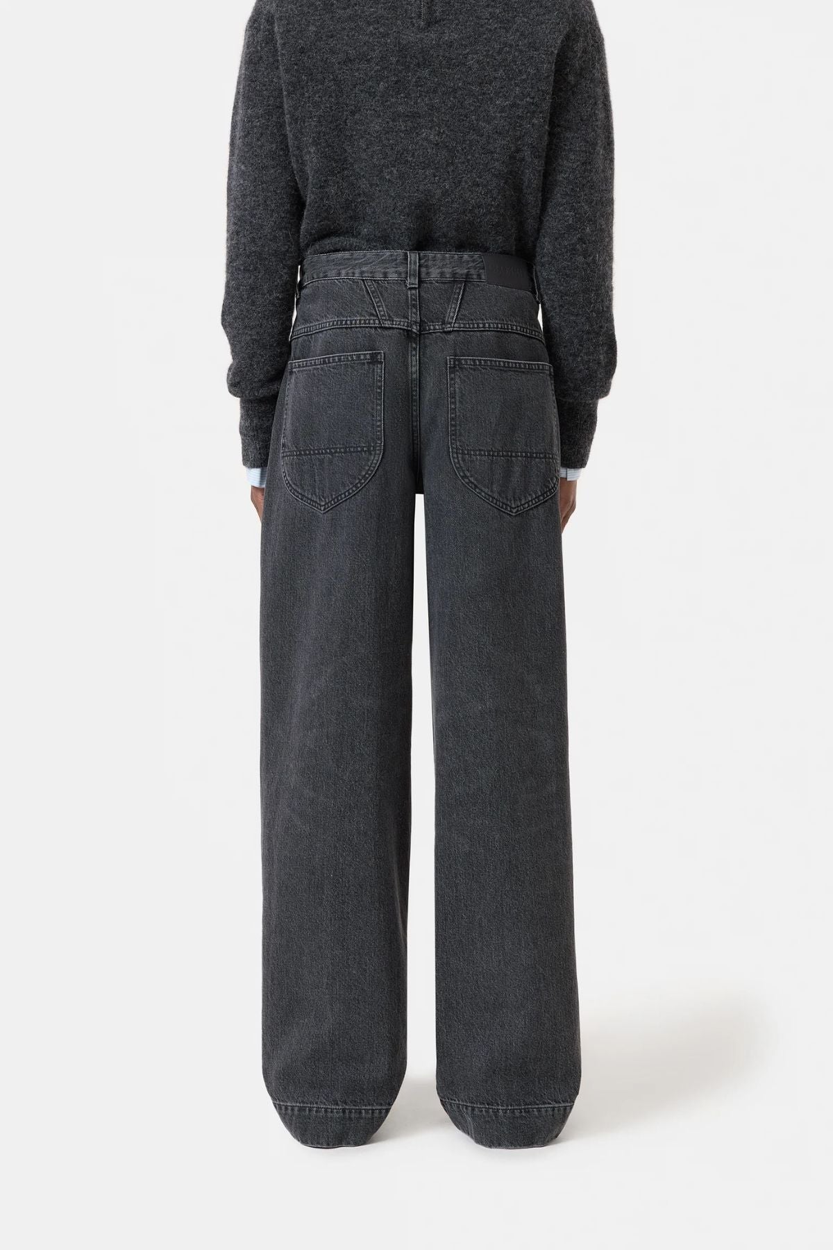 CLOSED Deni-X Black Denim Jean - Dark Grey