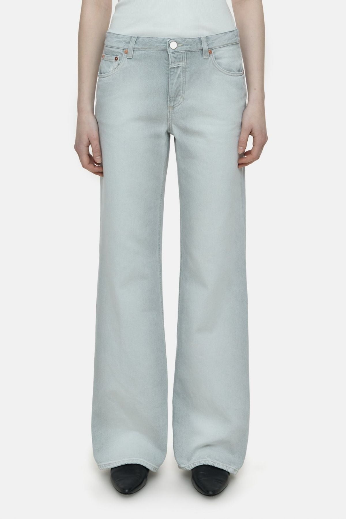 Closed Gillan Jean - Light Grey