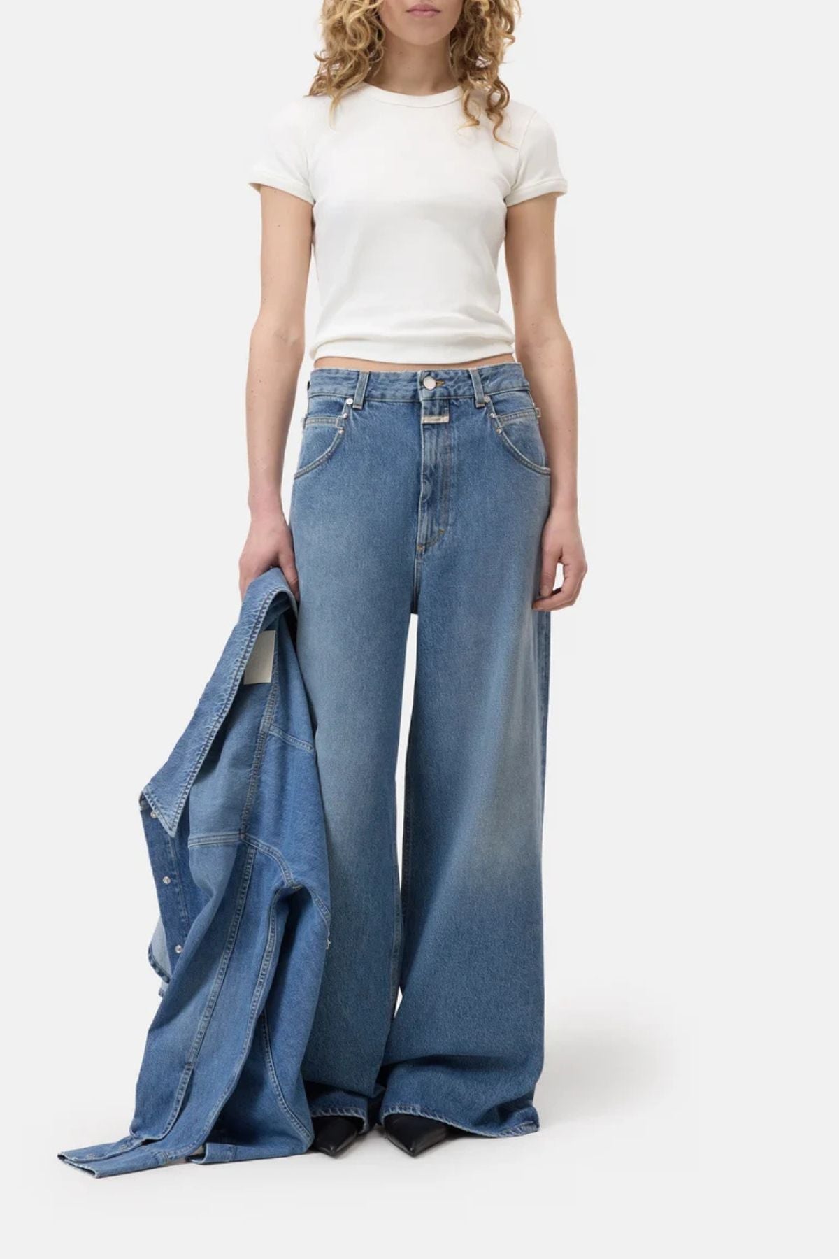 CLOSED Love Stories T-Shirt - Ivory