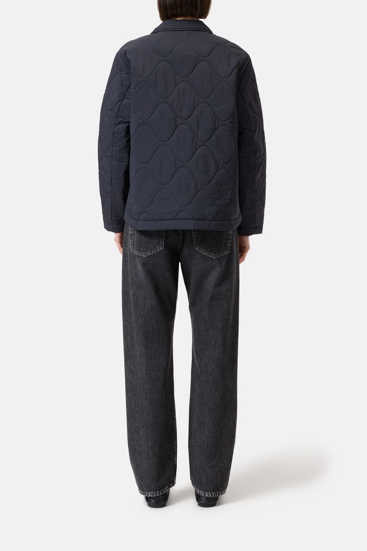 CLOSED Quilted Light Padded Jacket - Black