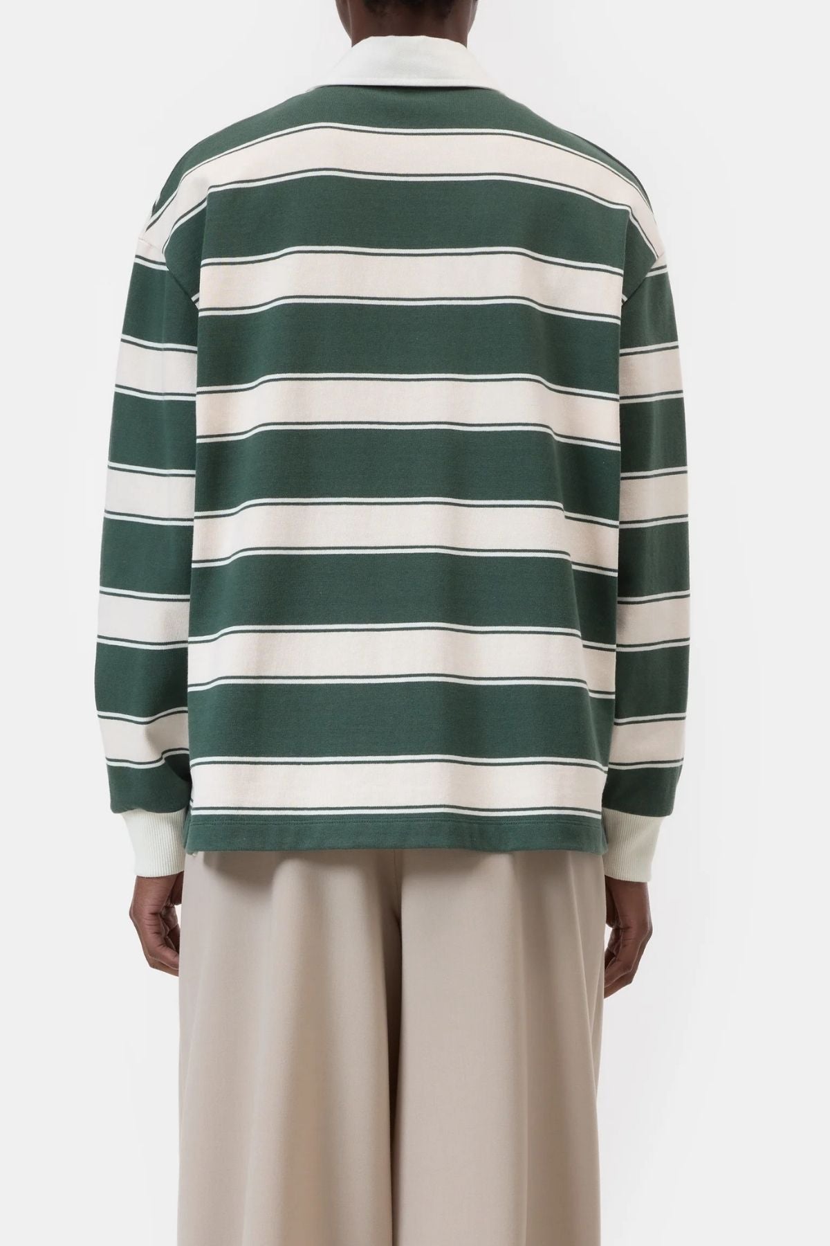 CLOSED Rugby Top - Royal Green
