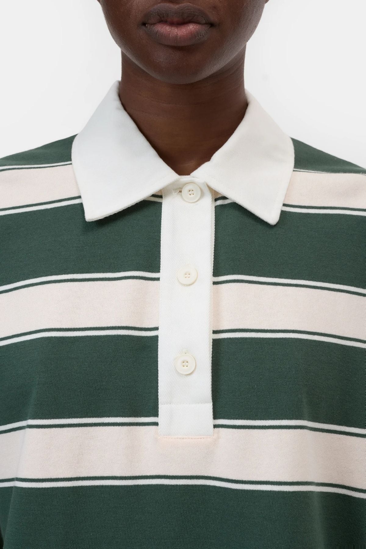 CLOSED Rugby Top - Royal Green