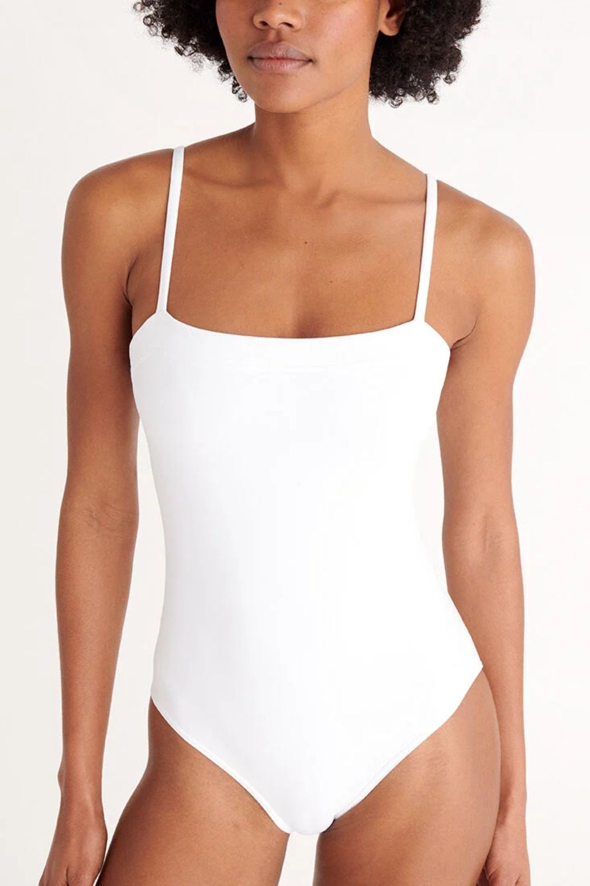 ワンピース水着 ERES SS25 'Aquarelle' one-piece swimsuit (011402 BLANC) Aquarelle One-Piece - Blanc | ERES – Marissa Collections