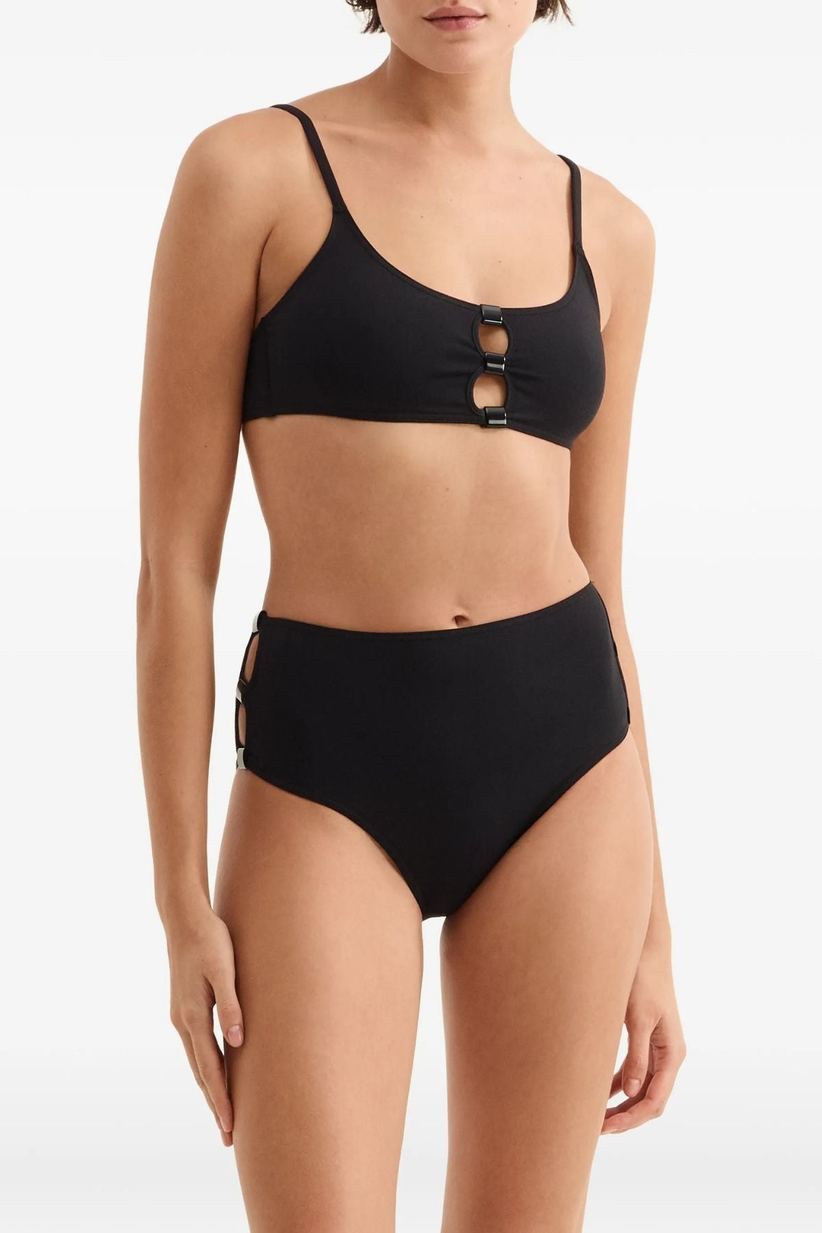ERES Bloom Bikini Top - Noir