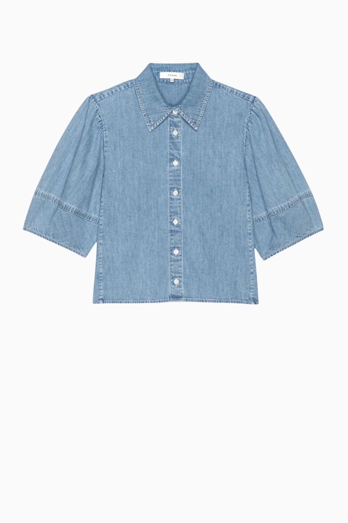 Frame Denim The Lantern Blouse - Aphrodite