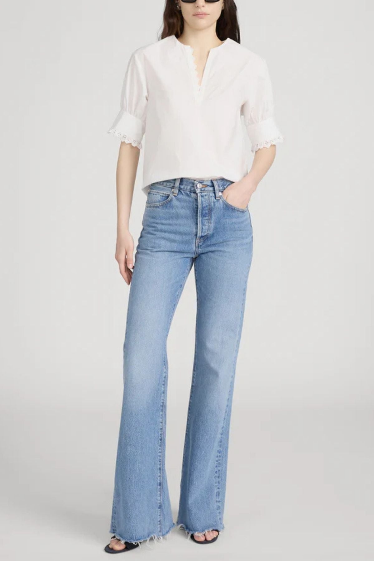 Frame Denim The Lax - Dew Raw Fray
