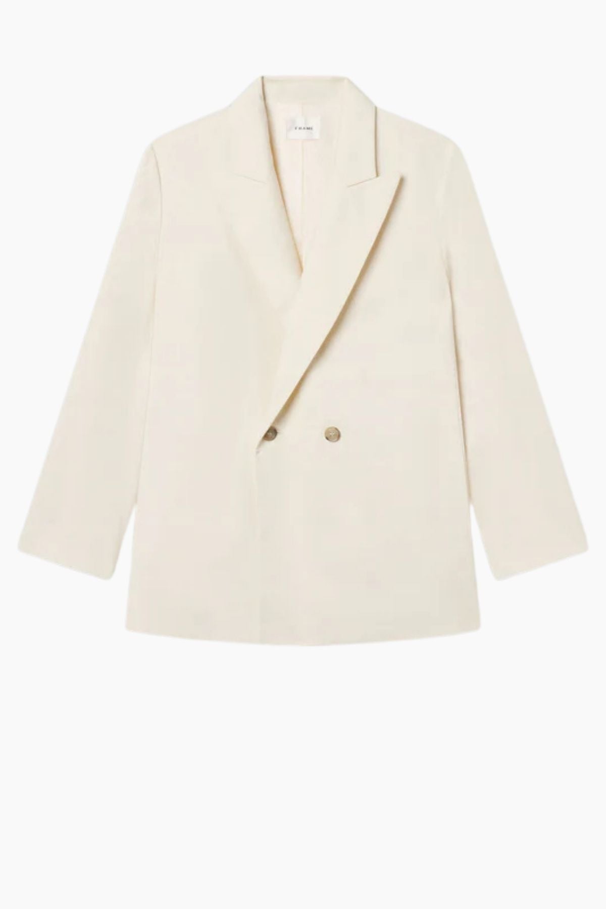 Frame Denim The Lounge Blazer - Ecru