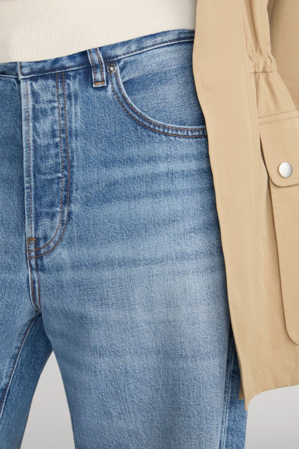 Frame Denim The Off Duty Loose - Flutter