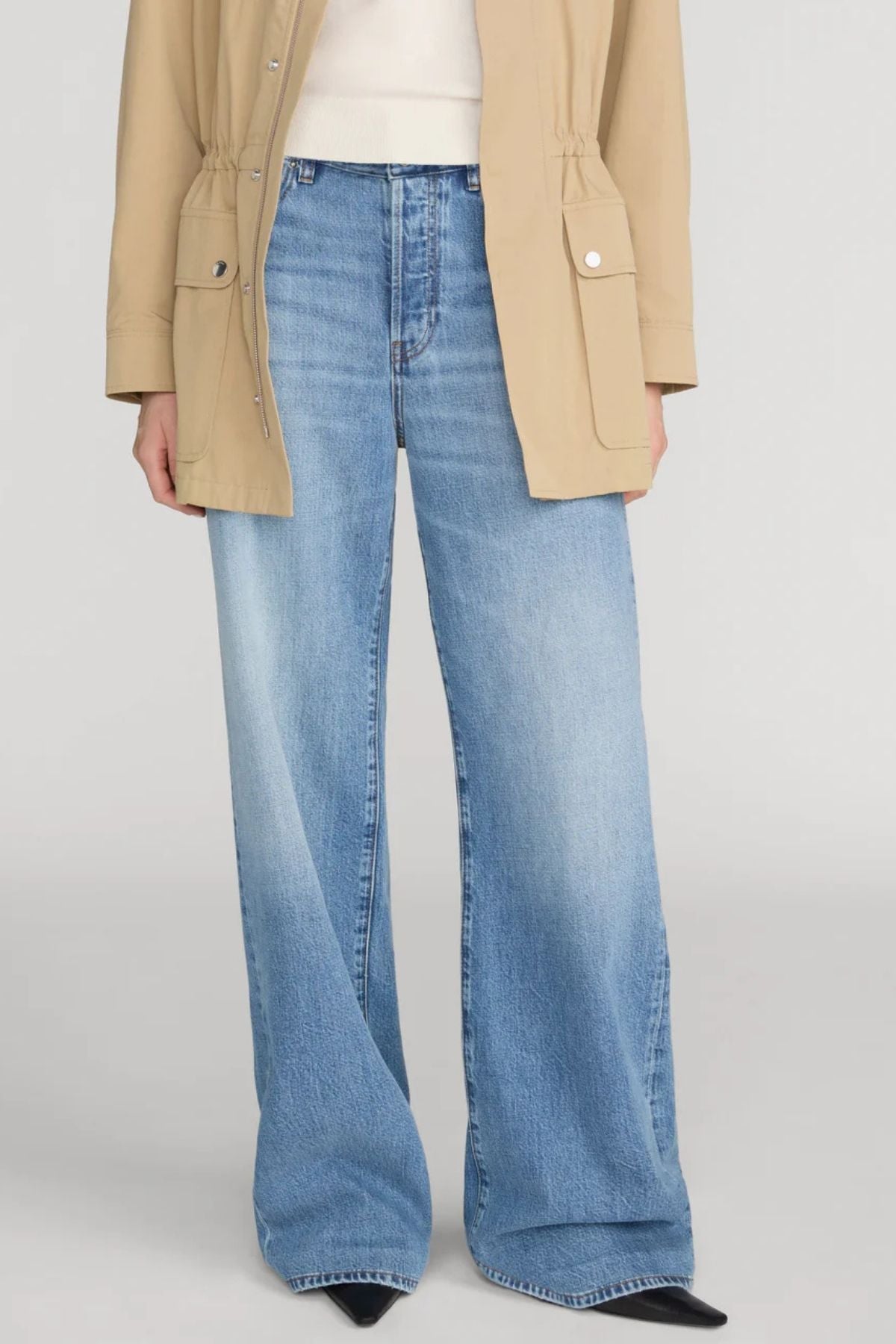 Frame Denim The Off Duty Loose - Flutter