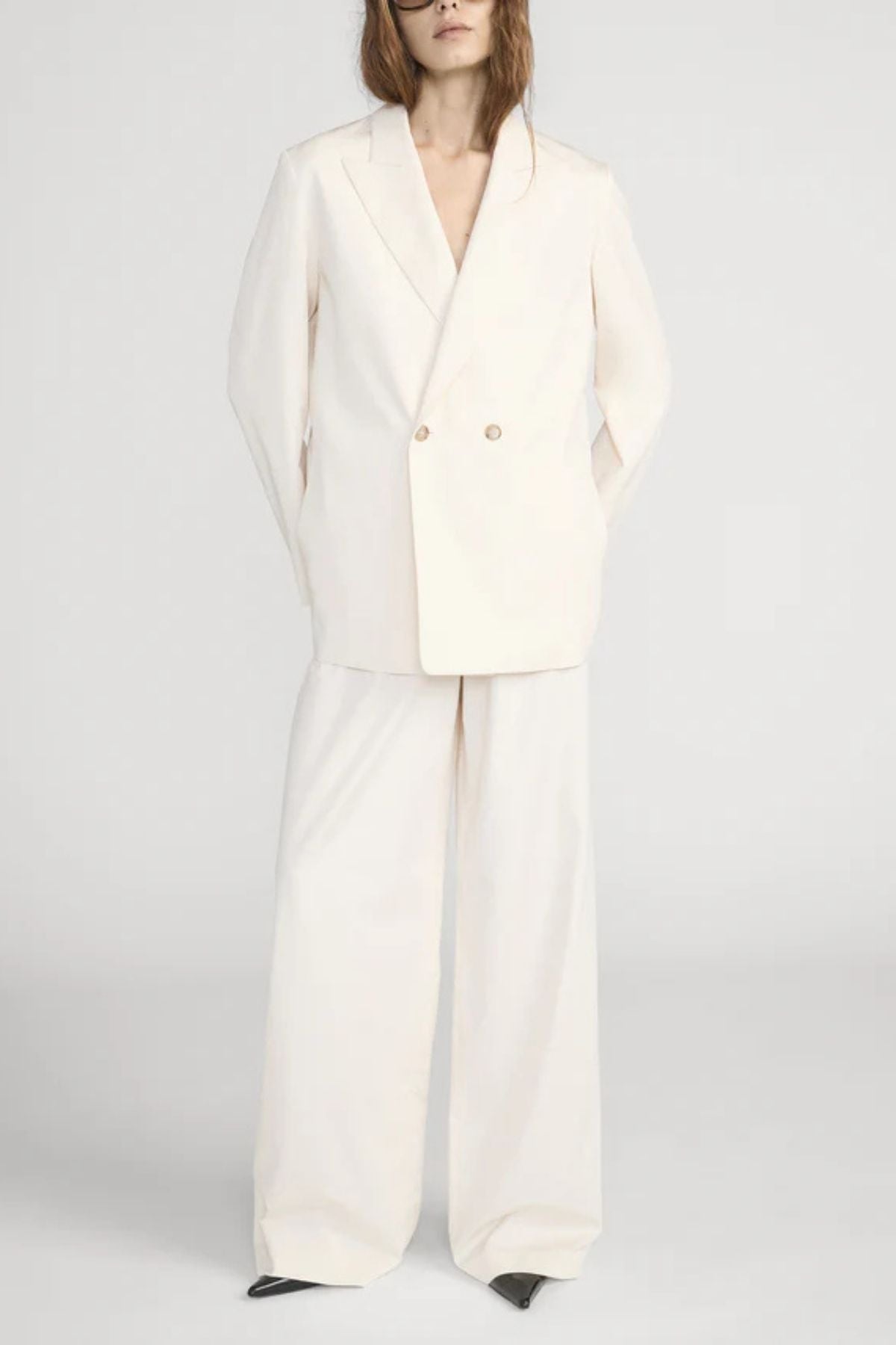 Frame Denim The Society Pant - Ecru