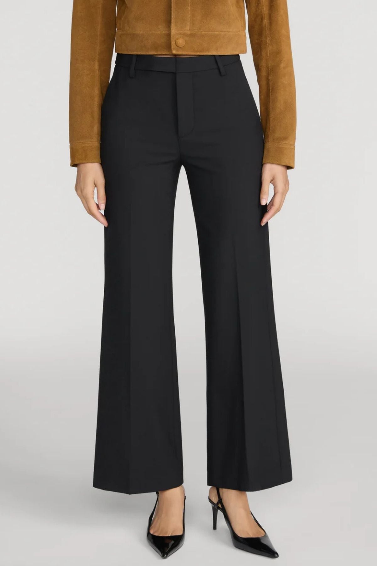 Frame Denim The Swing Trouser - Black