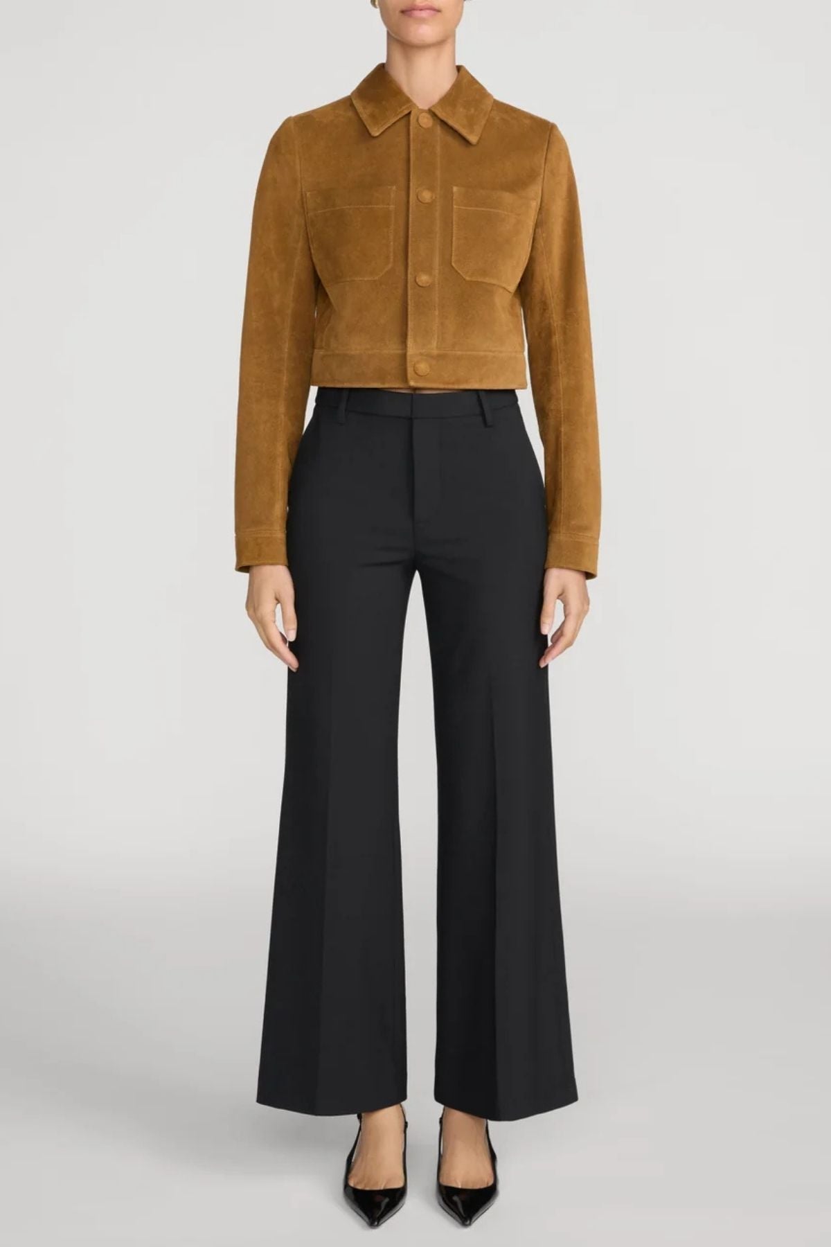 Frame Denim The Swing Trouser - Black