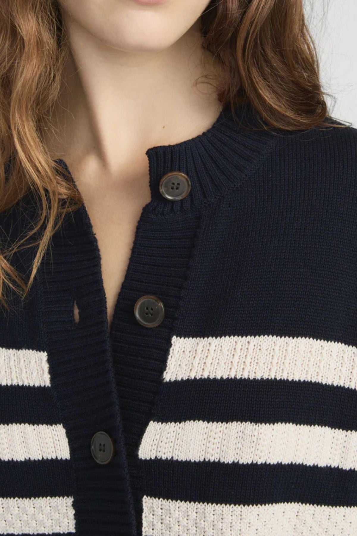 Frame Denim The Variation Femme Cardigan - Navy Multi