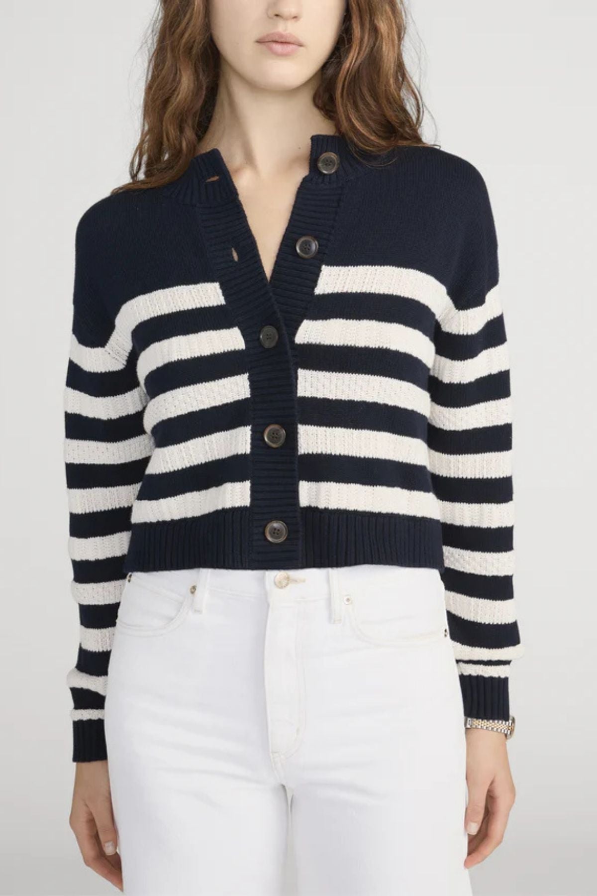 Frame Denim The Variation Femme Cardigan - Navy Multi