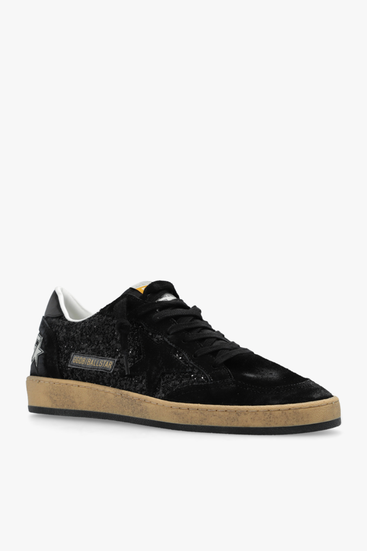 Golden Goose Ball Star Glitter - Black