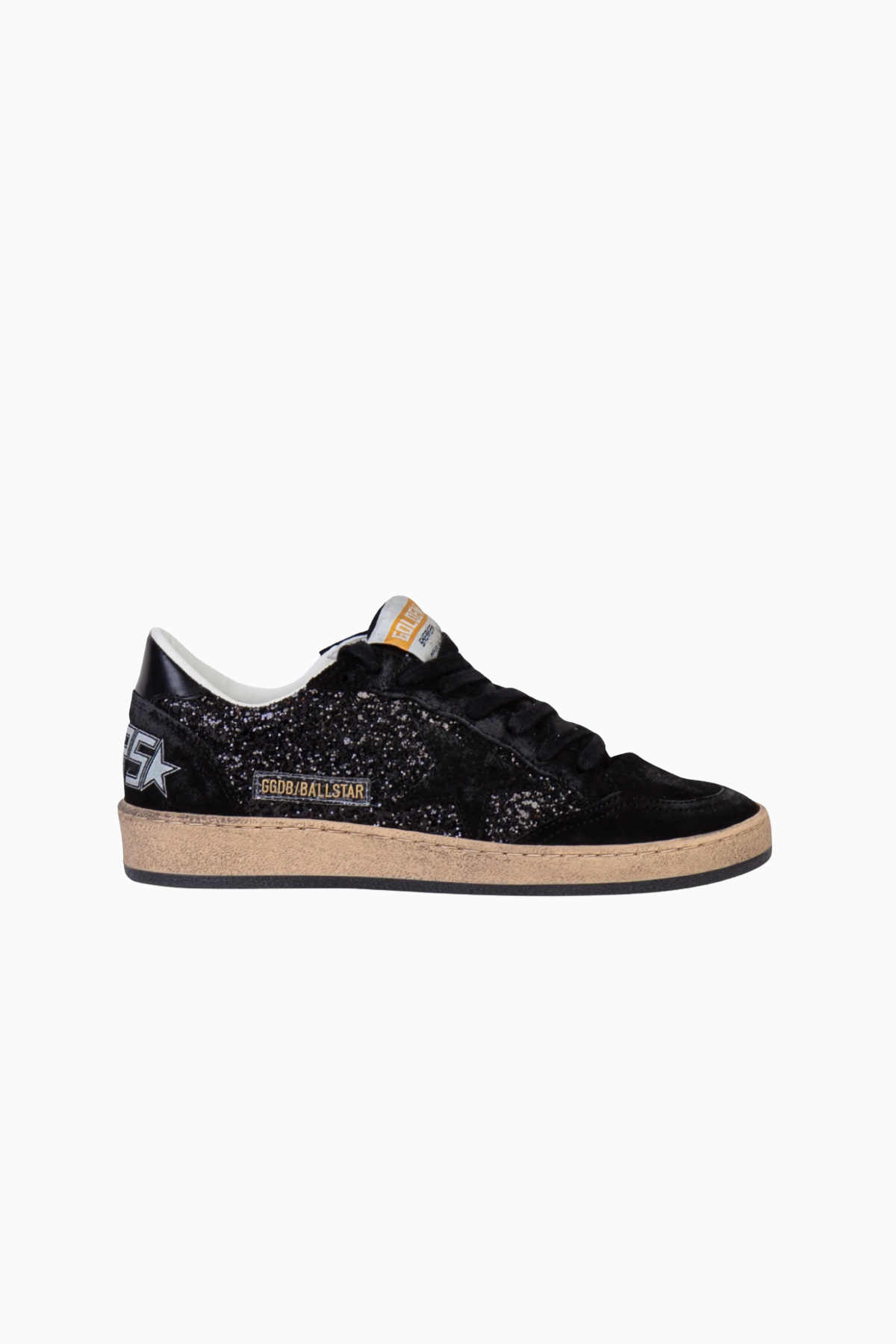 Golden Goose Ball Star Glitter - Black