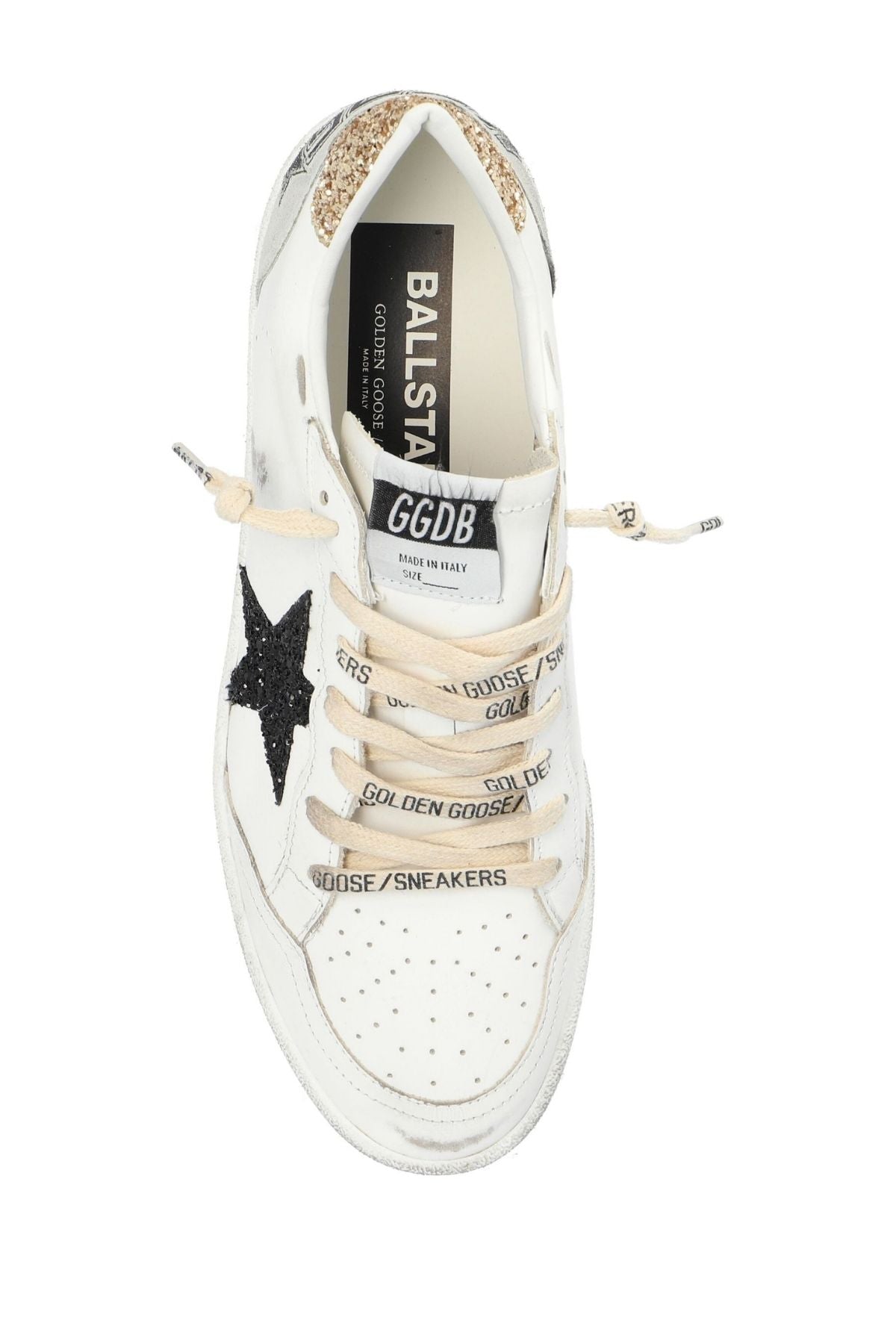 black and gold golden goose