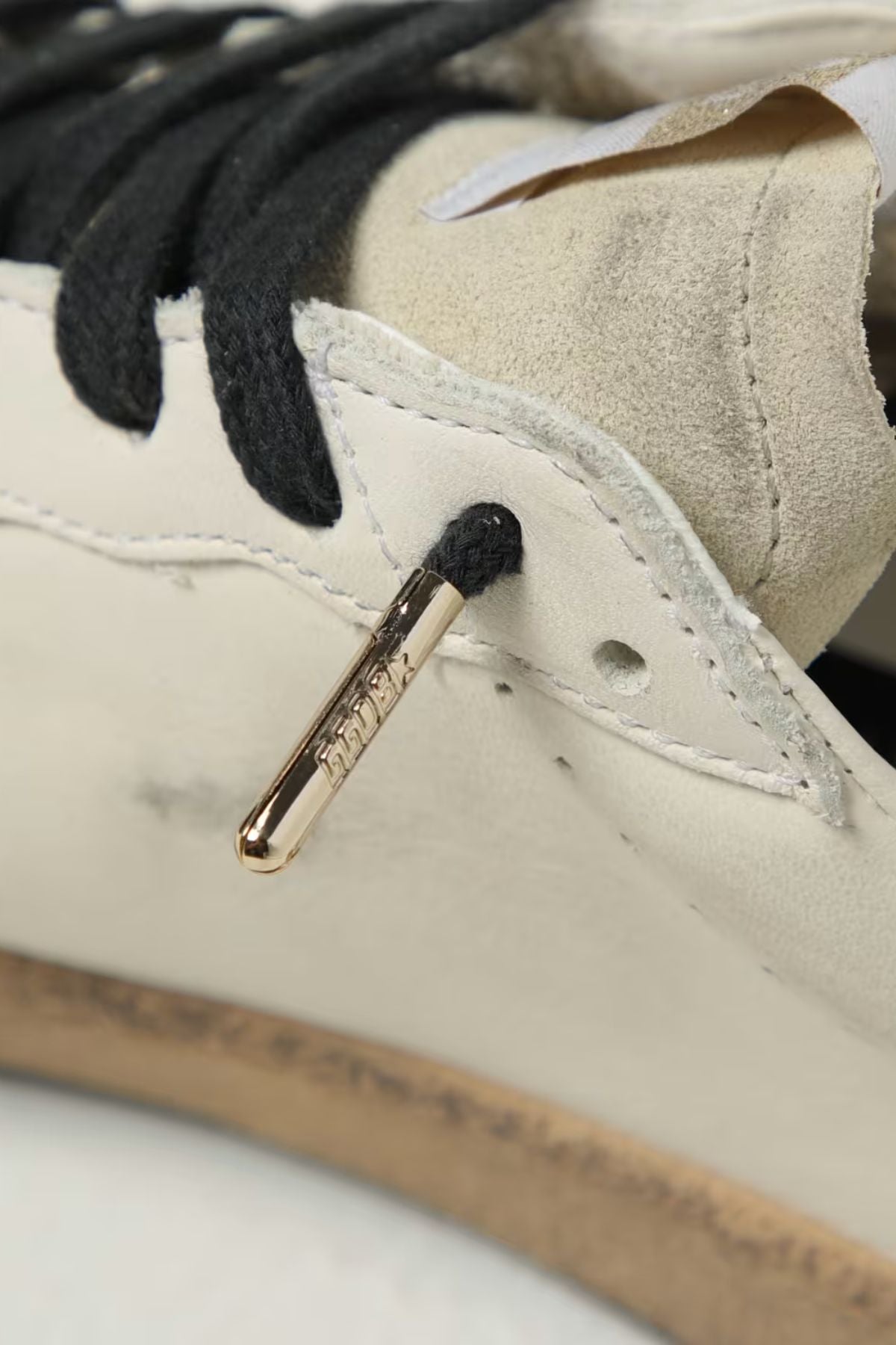 Golden Goose Ball Star - White/ Seed Pearl