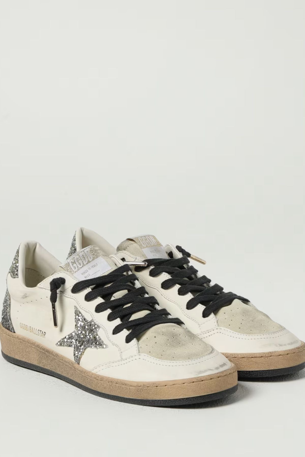Golden Goose Ball Star - White/ Seed Pearl