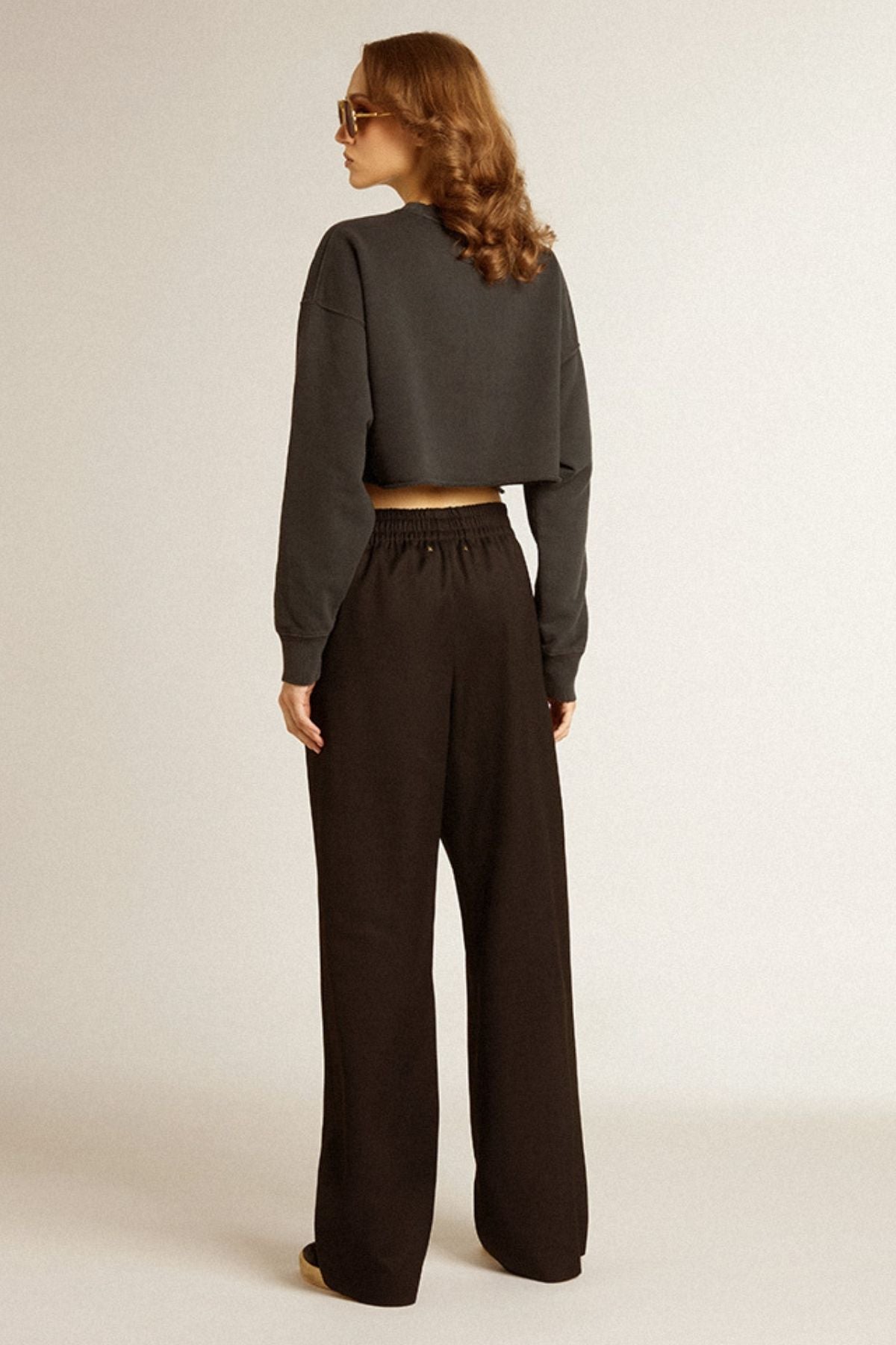 Golden Goose Brittany Gabardine Pant - Black