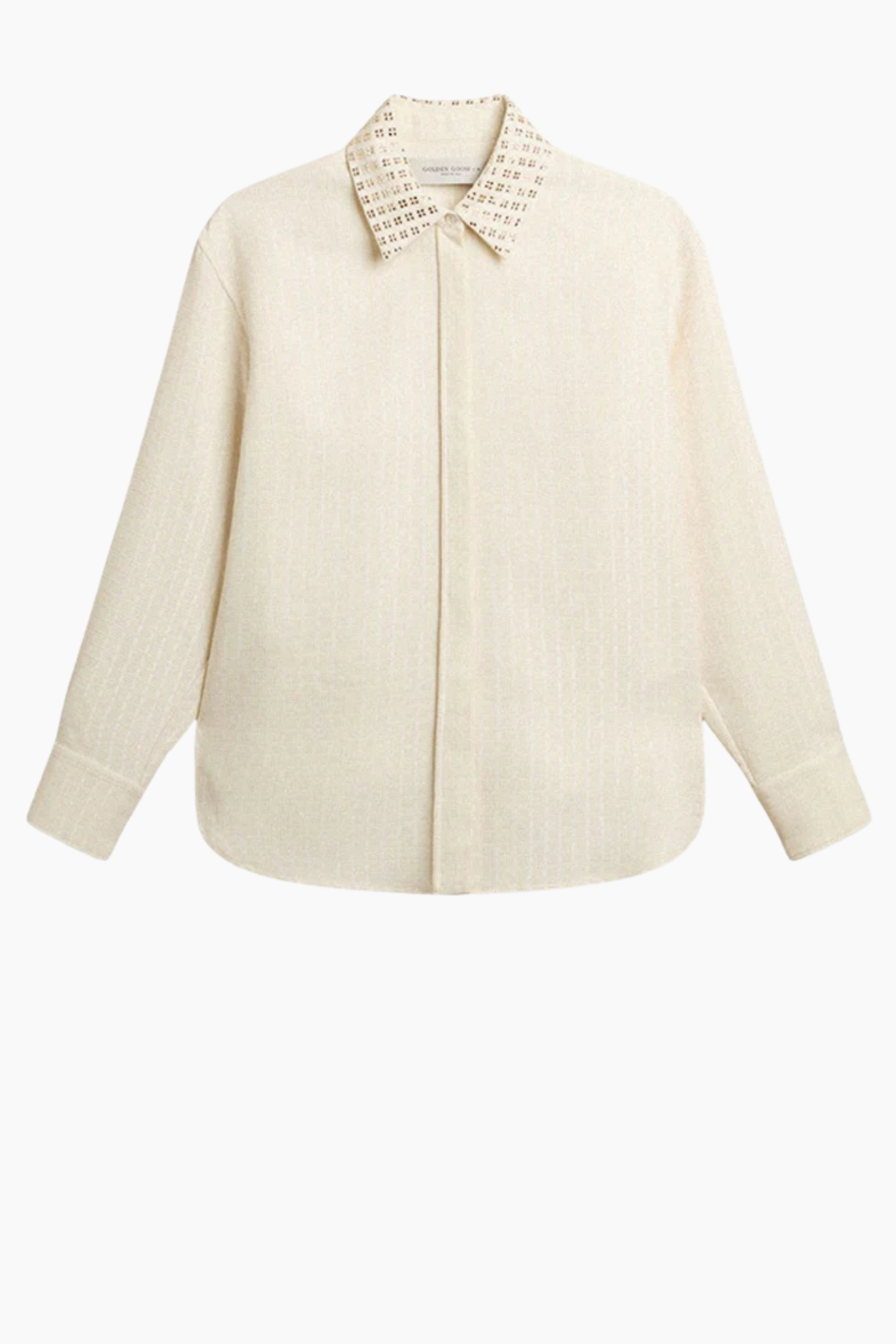 Golden Goose Check Jacquard Shirt - Papyrus