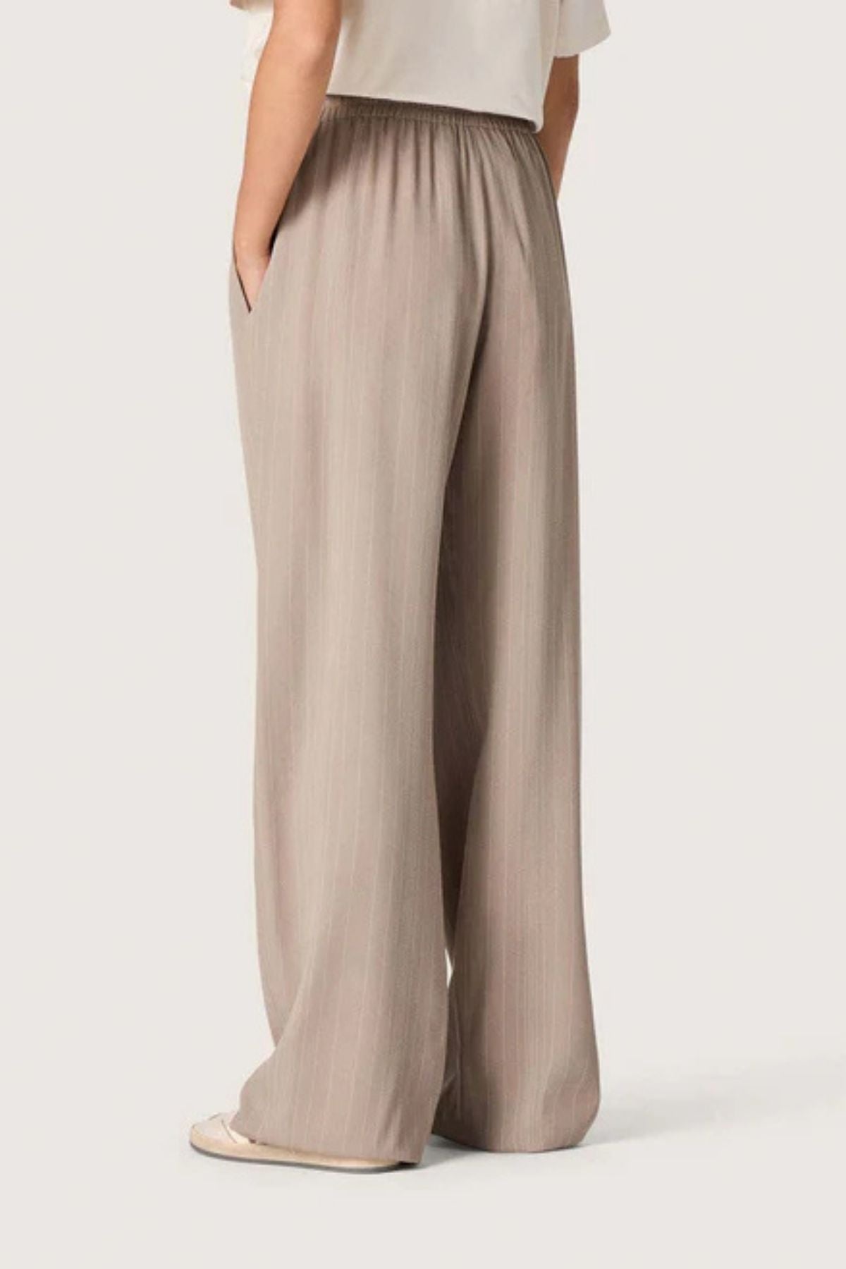 Golden Goose Jogging Brittany Light Pinstripes - Roasted Cashew
