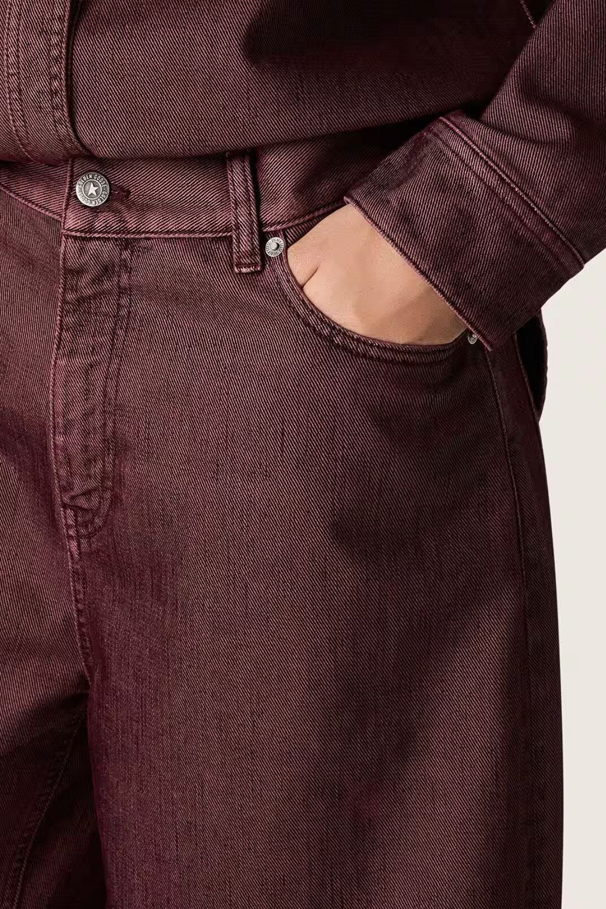 Golden Goose Melody Boyfriend Pant Denim - Port Royale