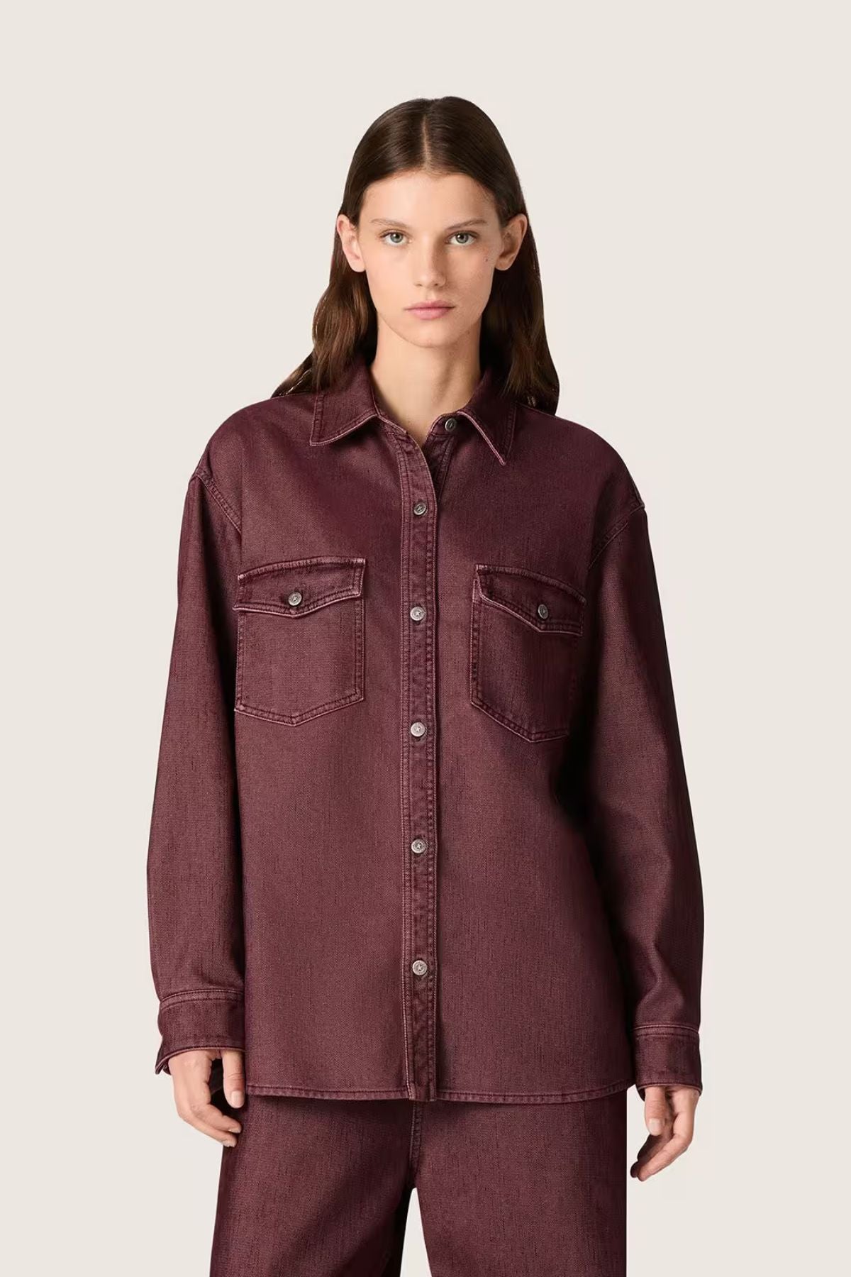 Golden Goose Patty Over Shirt Denim - Port Royale