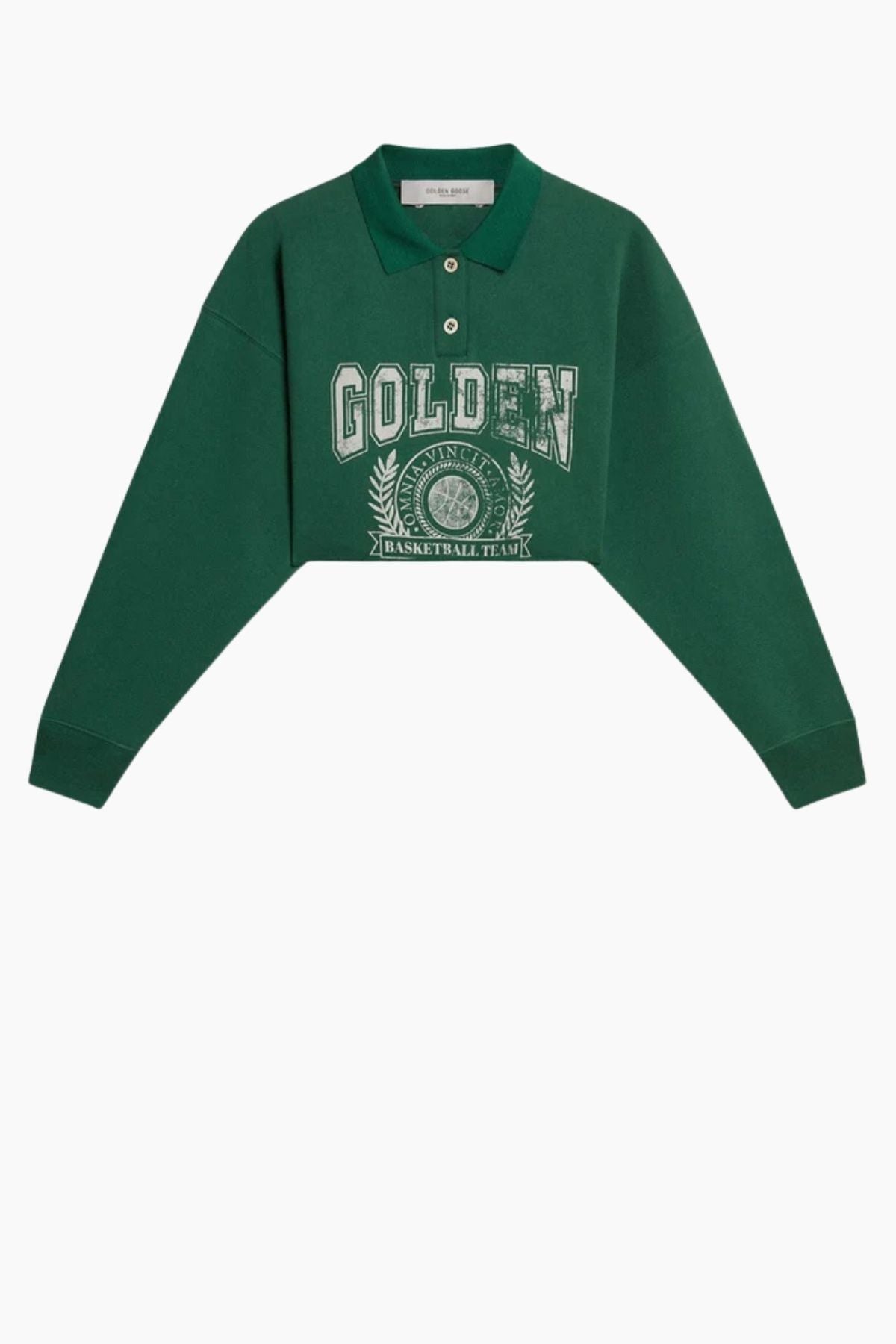 Golden Goose Polo Sweatshirt - Hunter Green
