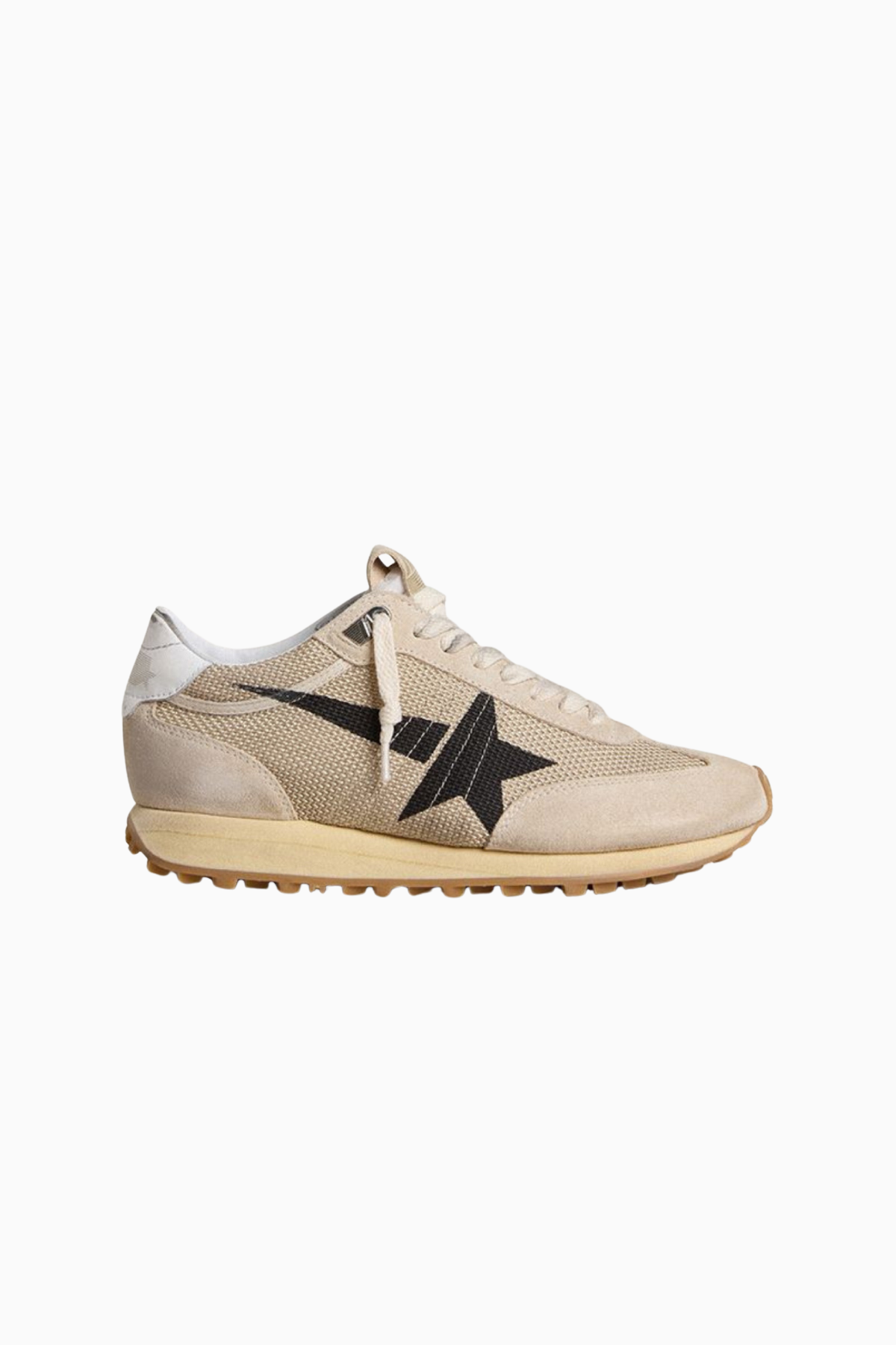 Golden Goose Running Marathon - Beige/ Black
