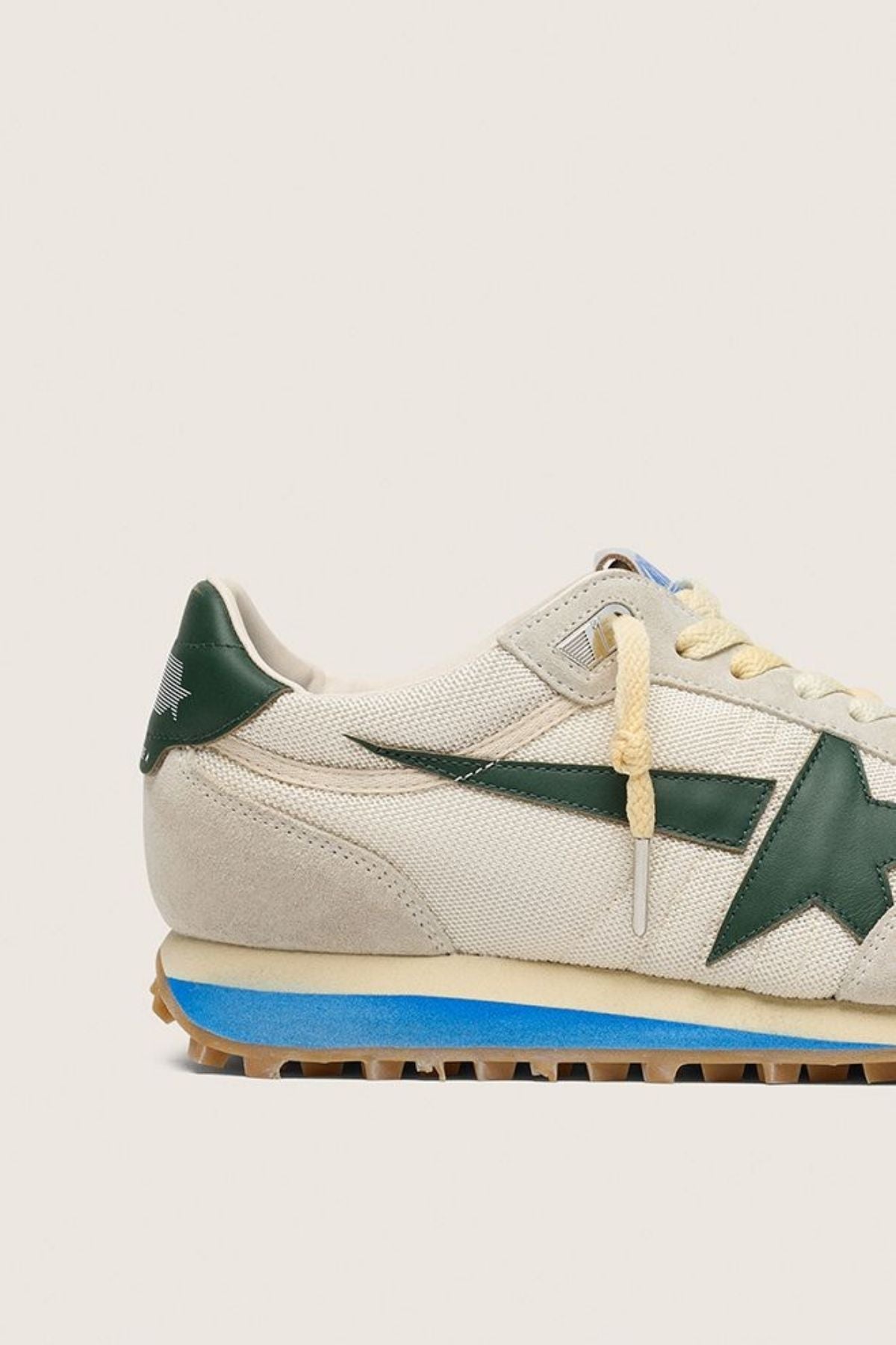 Golden Goose Running Marathon - Beige/ Grey/ Green