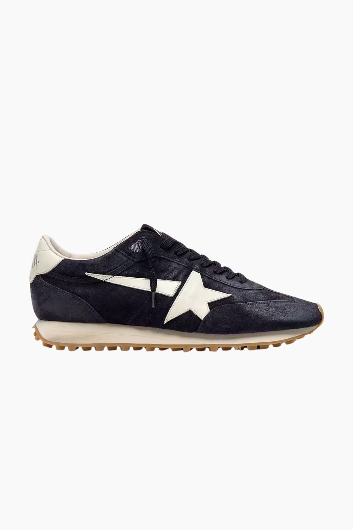Golden Goose Running Marathon Suede - Blue/ Milk