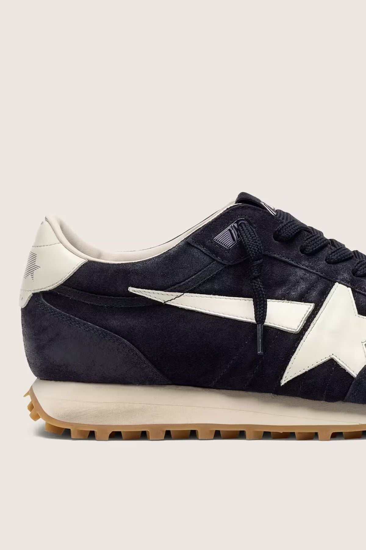 Golden Goose Running Marathon Suede - Blue/ Milk