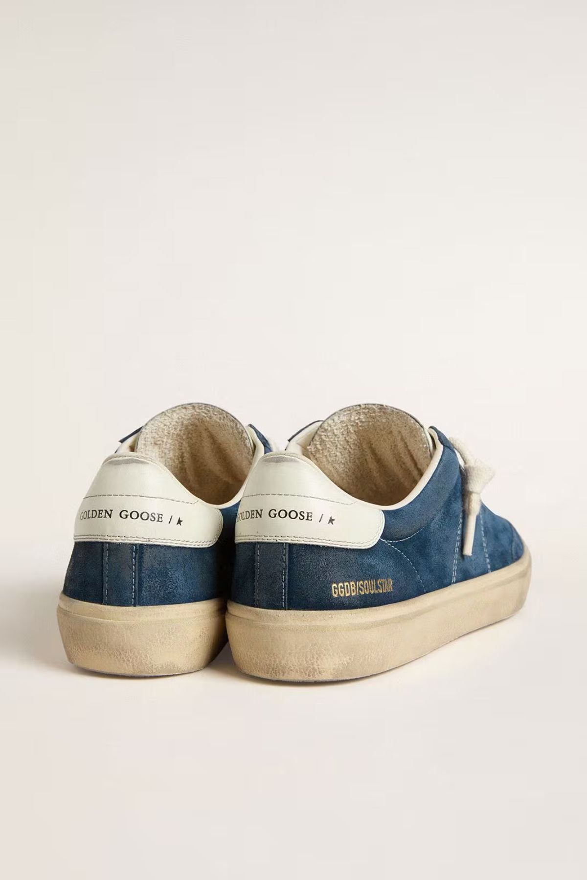 Golden Goose Soul Star Suede - Blue/ Milk