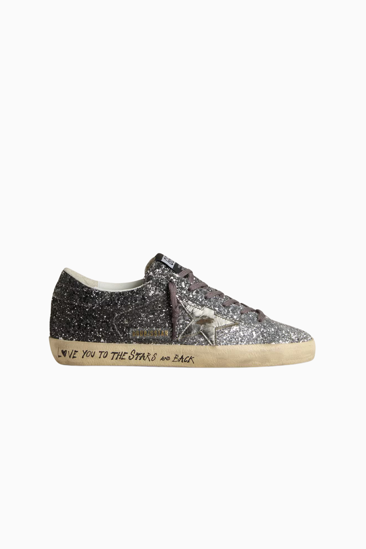 Golden Goose Super Star - Silver/ Black