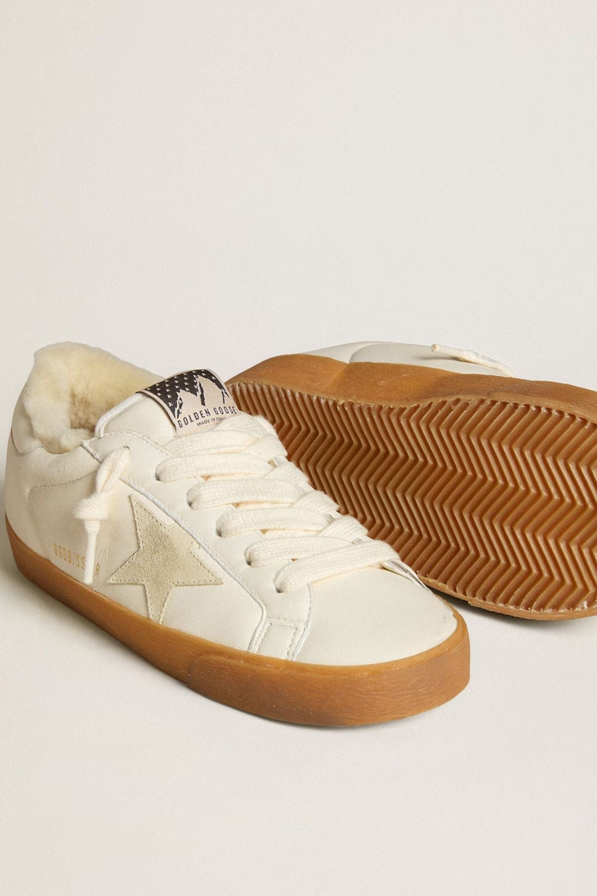Golden Goose Super Star Puffy Sneaker - Optic White