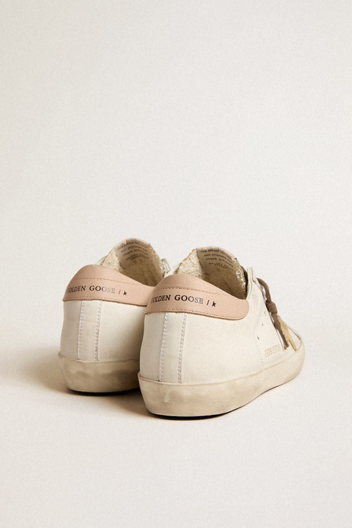 Golden Goose Super Star Sneaker White/ Platinum/ Yellow/ Pink