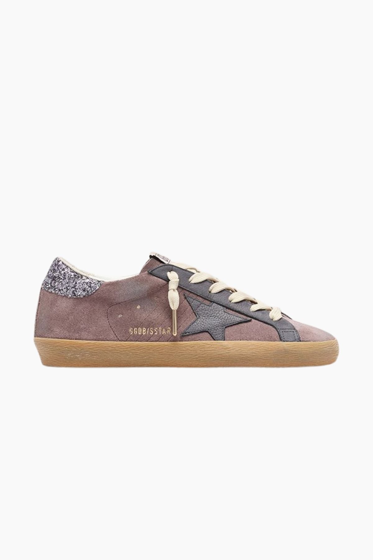Golden Goose Super Star Suede Upper Nabuk Star - Lavander Grey/ Dark Grey/ Light Grey