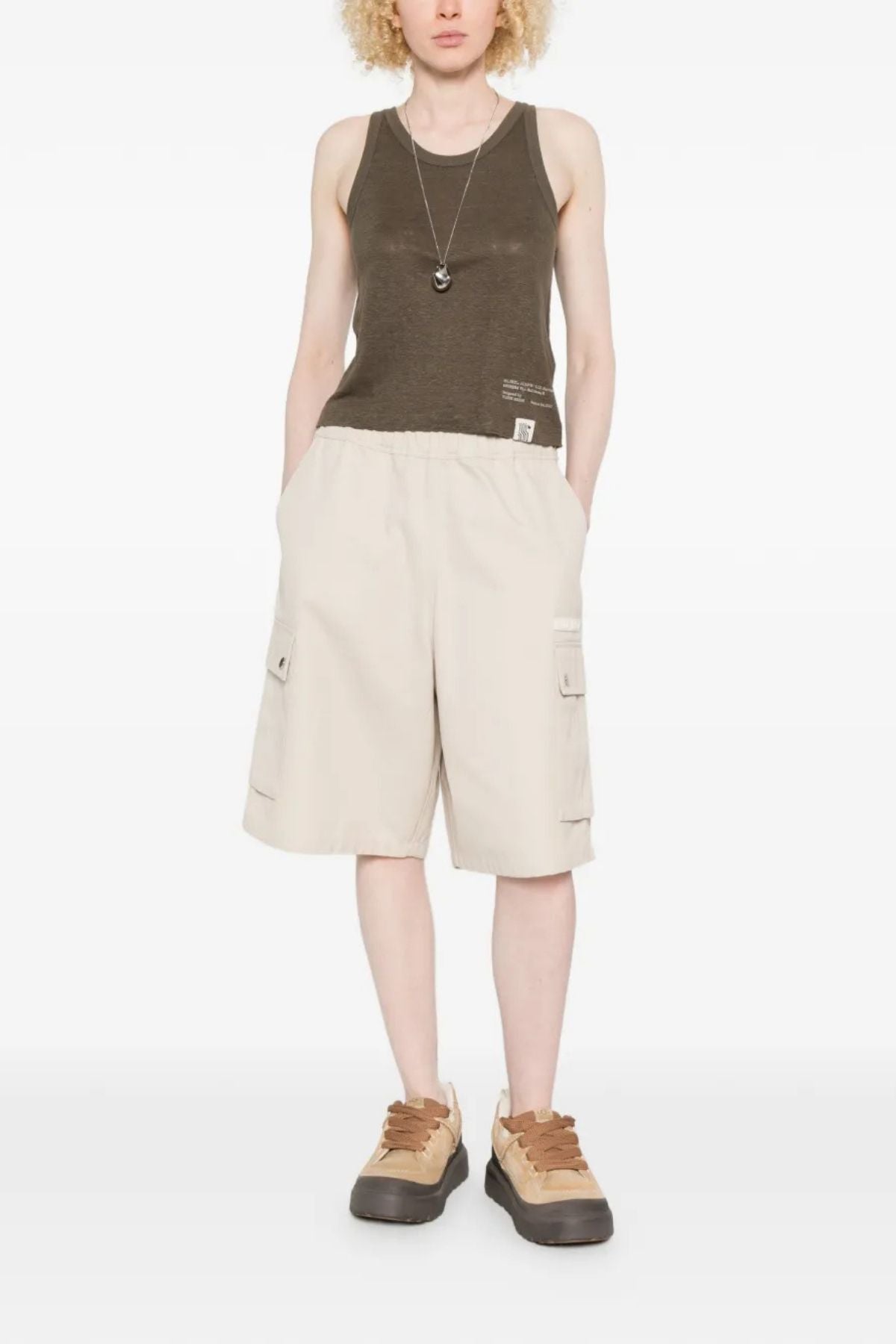 Golden Goose Tank Top Jersey - Sea Turtle