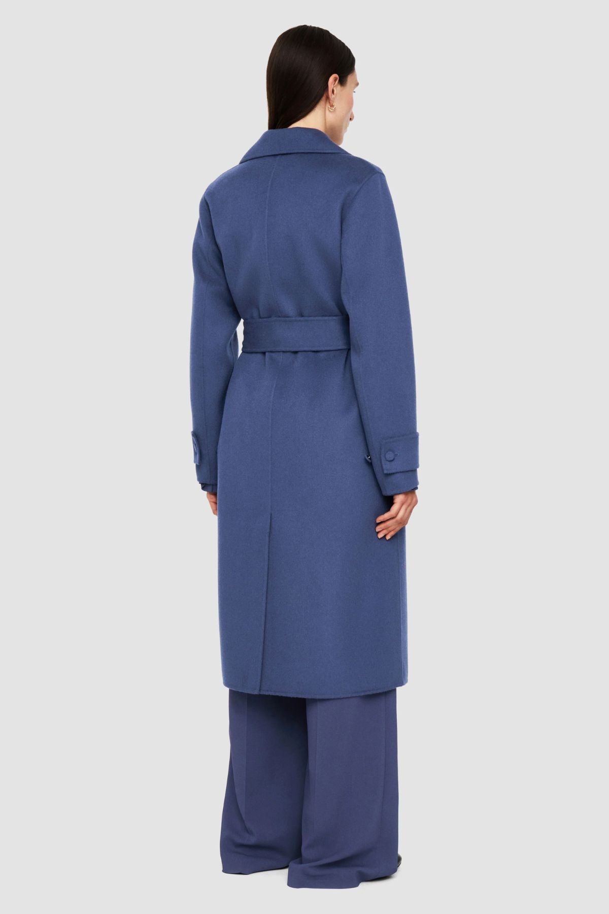 Joseph Arline Coat Cashmere Wool - Faded Blue