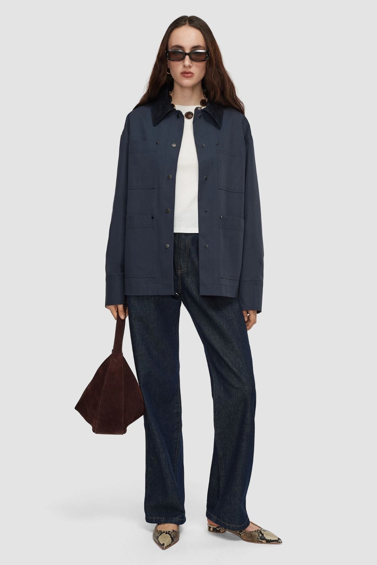 Joseph Athos Jacket - Dark Mineral