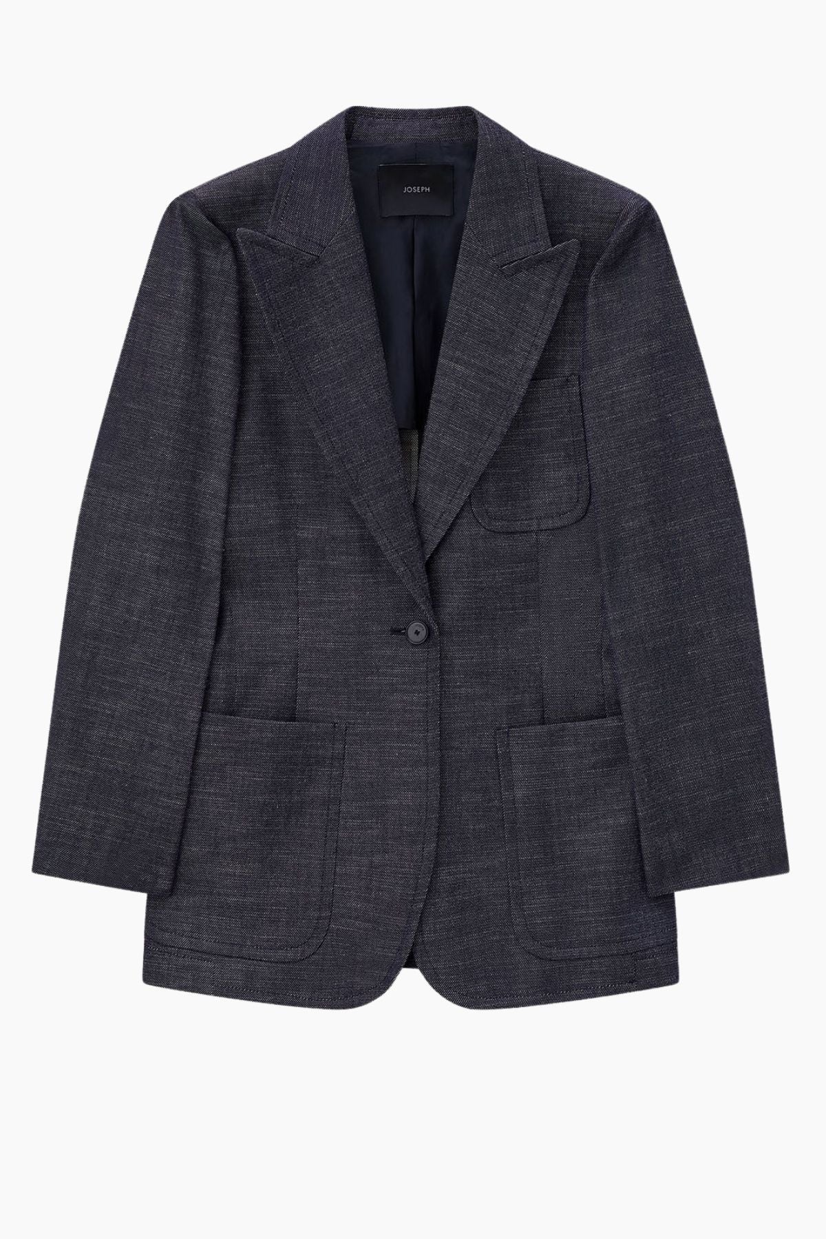 Joseph Cassini Jacket Sartorial Denim - Cobalt