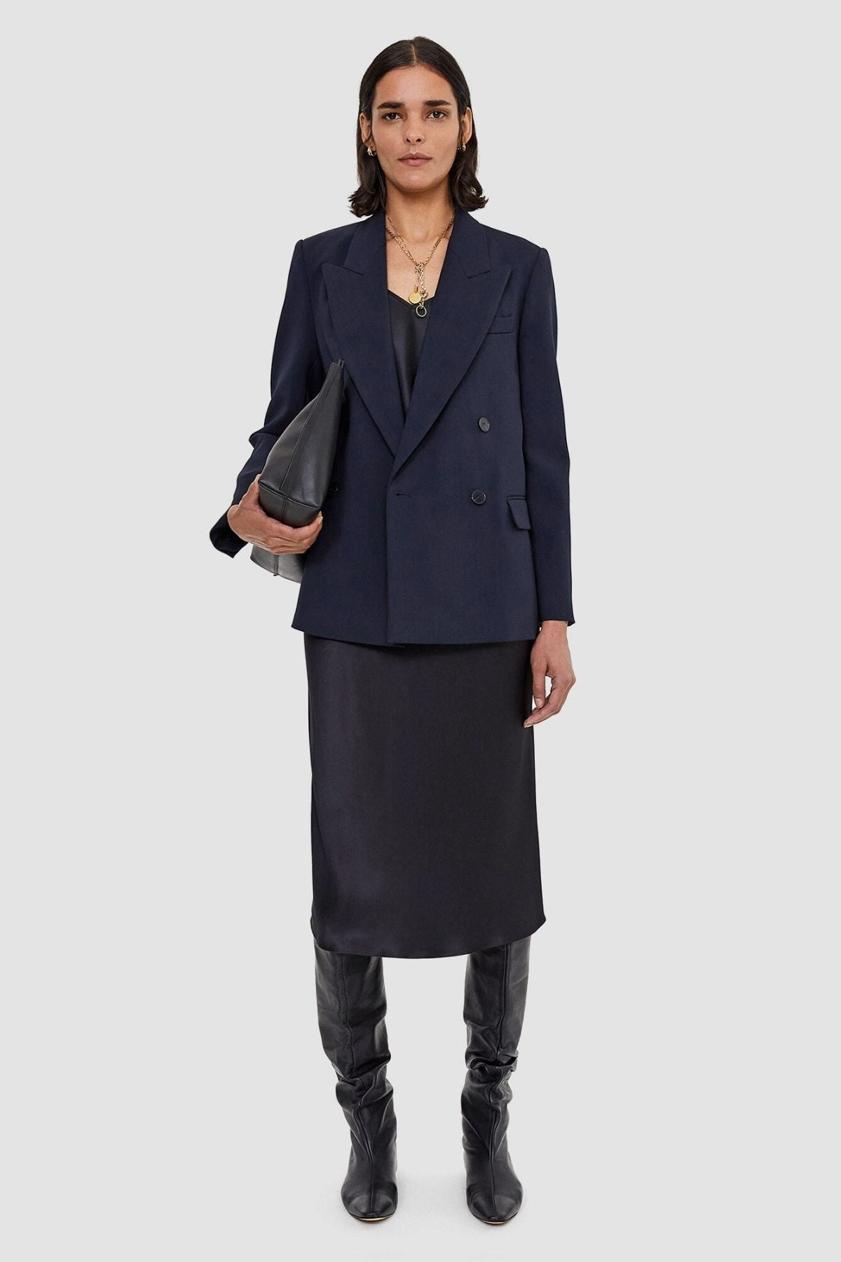 Joseph Jaden Blazer - Dark Navy – GRACE Melbourne